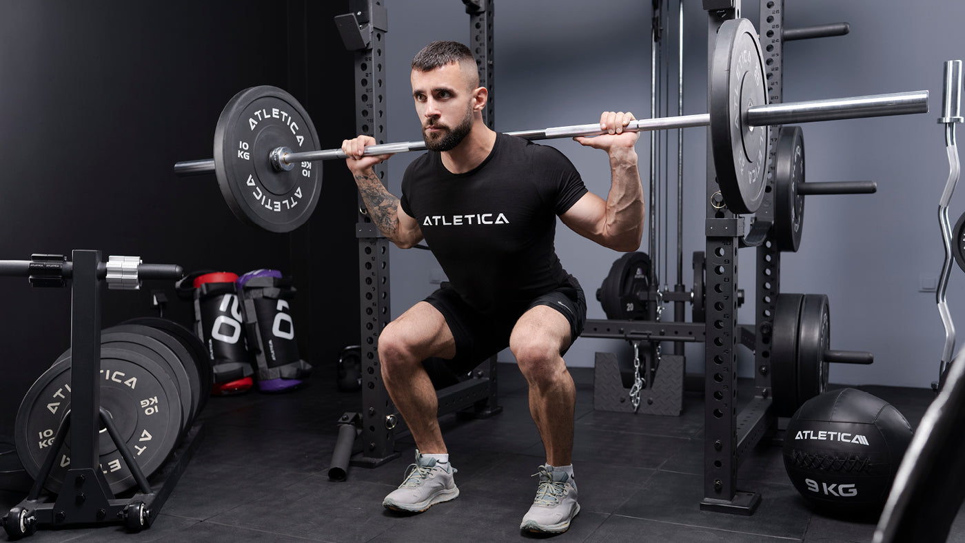 Muskelaufbau beschleunigen: Back Squat