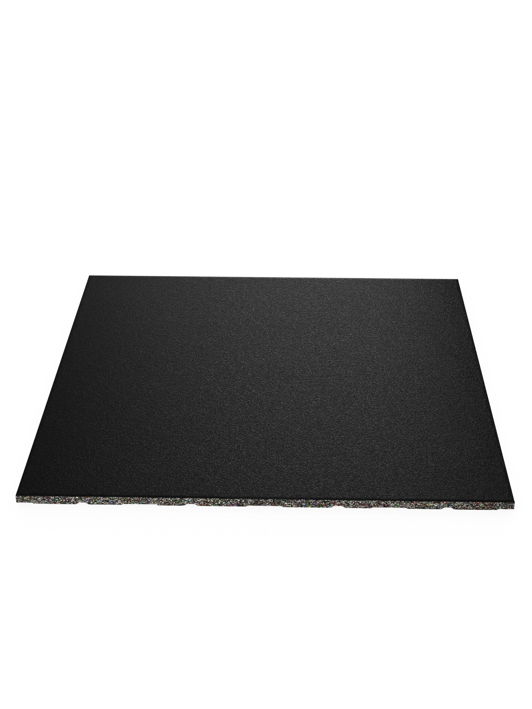 BlockProtect 100x100cm 20mm Bodenschutzmatte für HomeGym und Fitnessstudio | Dämpfend für Drops