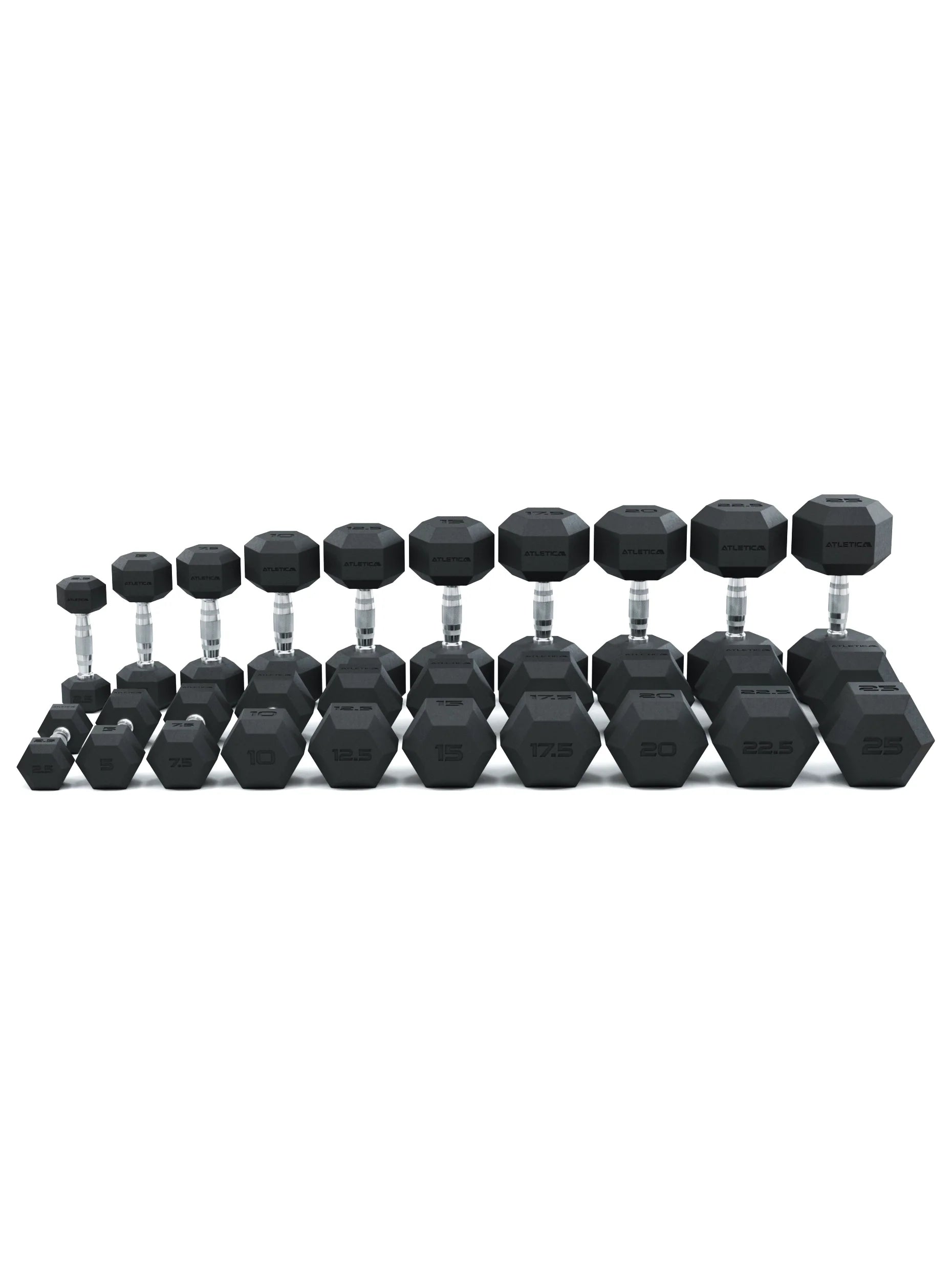 Hexagon Kurzhanteln Set 2,5-25 kg