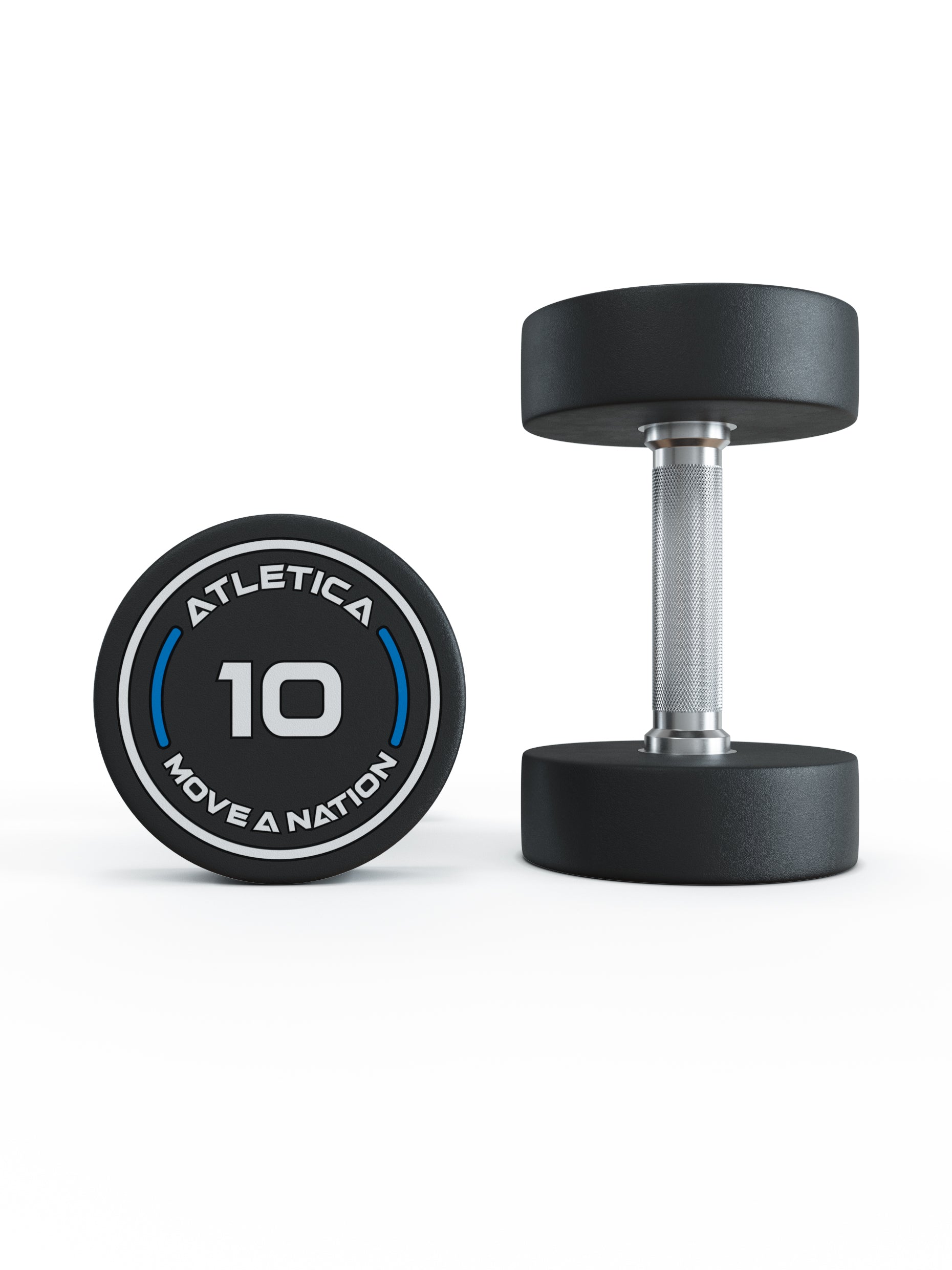 ATLETICA Rundhanteln PRO Set für Fortgeschrittene | 10 kg