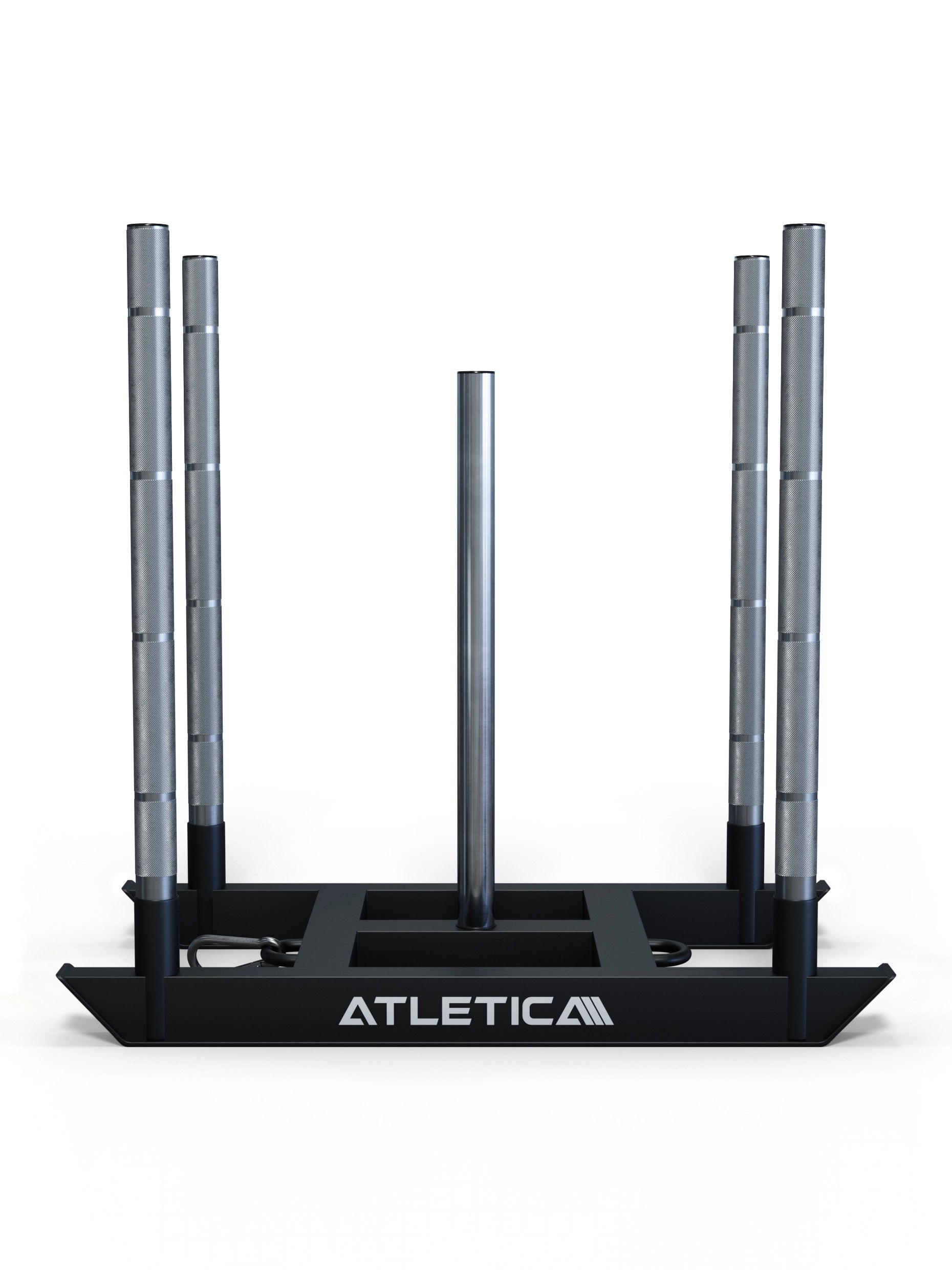 Schlitten mit zentrierter Scheibenaufnahme | Verletzungsprävention und HRX Training | 38kg I Seite