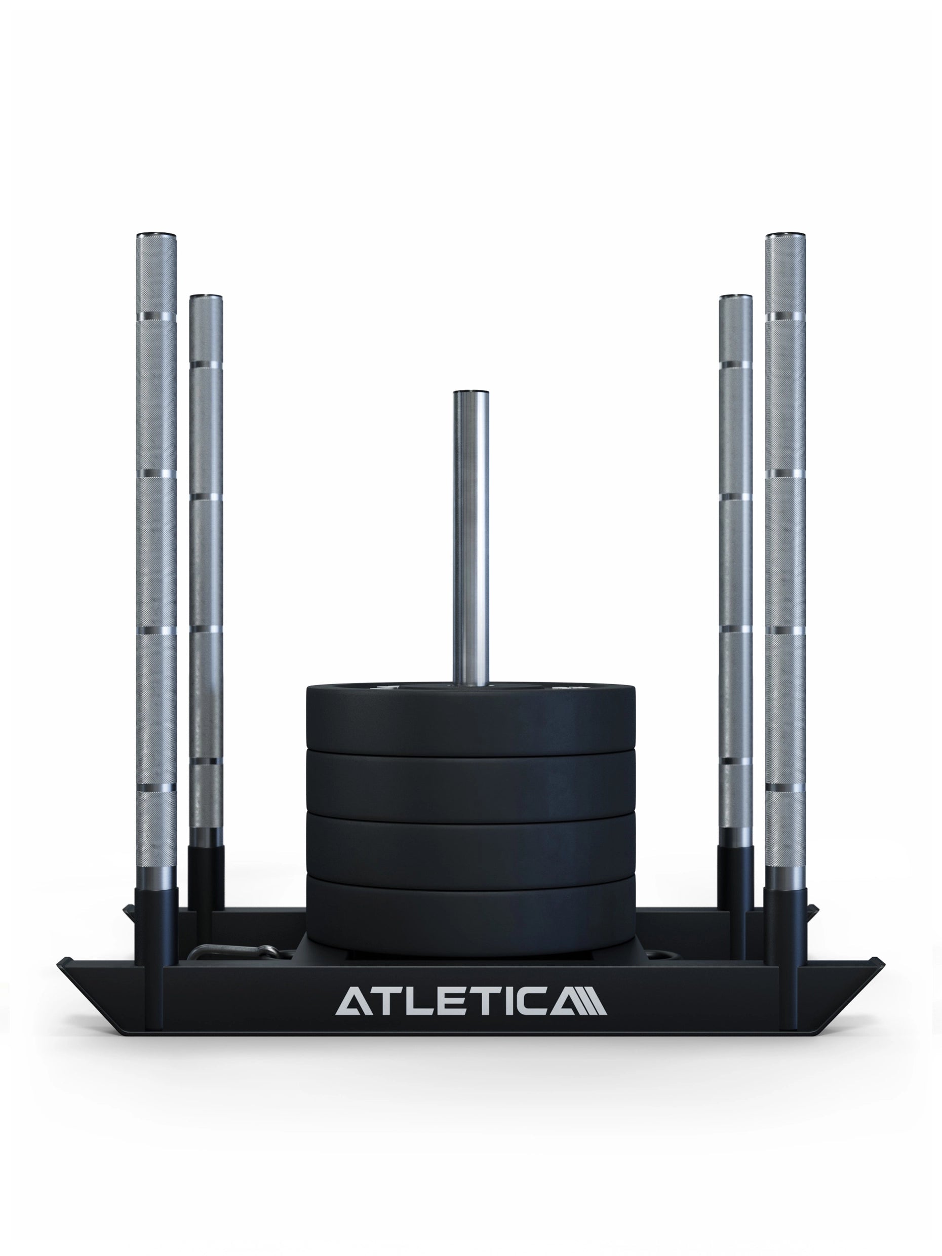 Schlitten mit zentrierter Scheibenaufnahme | Verletzungsprävention und HRX Training | 38kg I Seite Gewichte