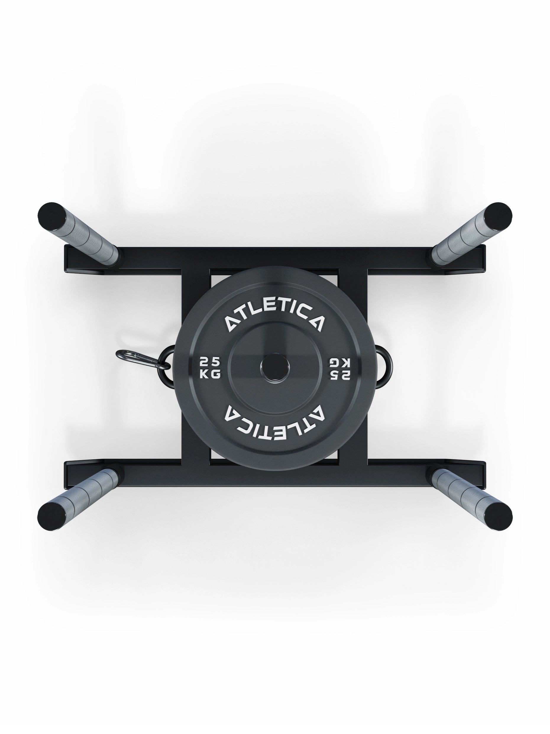 Schlitten mit zentrierter Scheibenaufnahme | Verletzungsprävention und HRX Training | 38kg I Top mit Gewichten