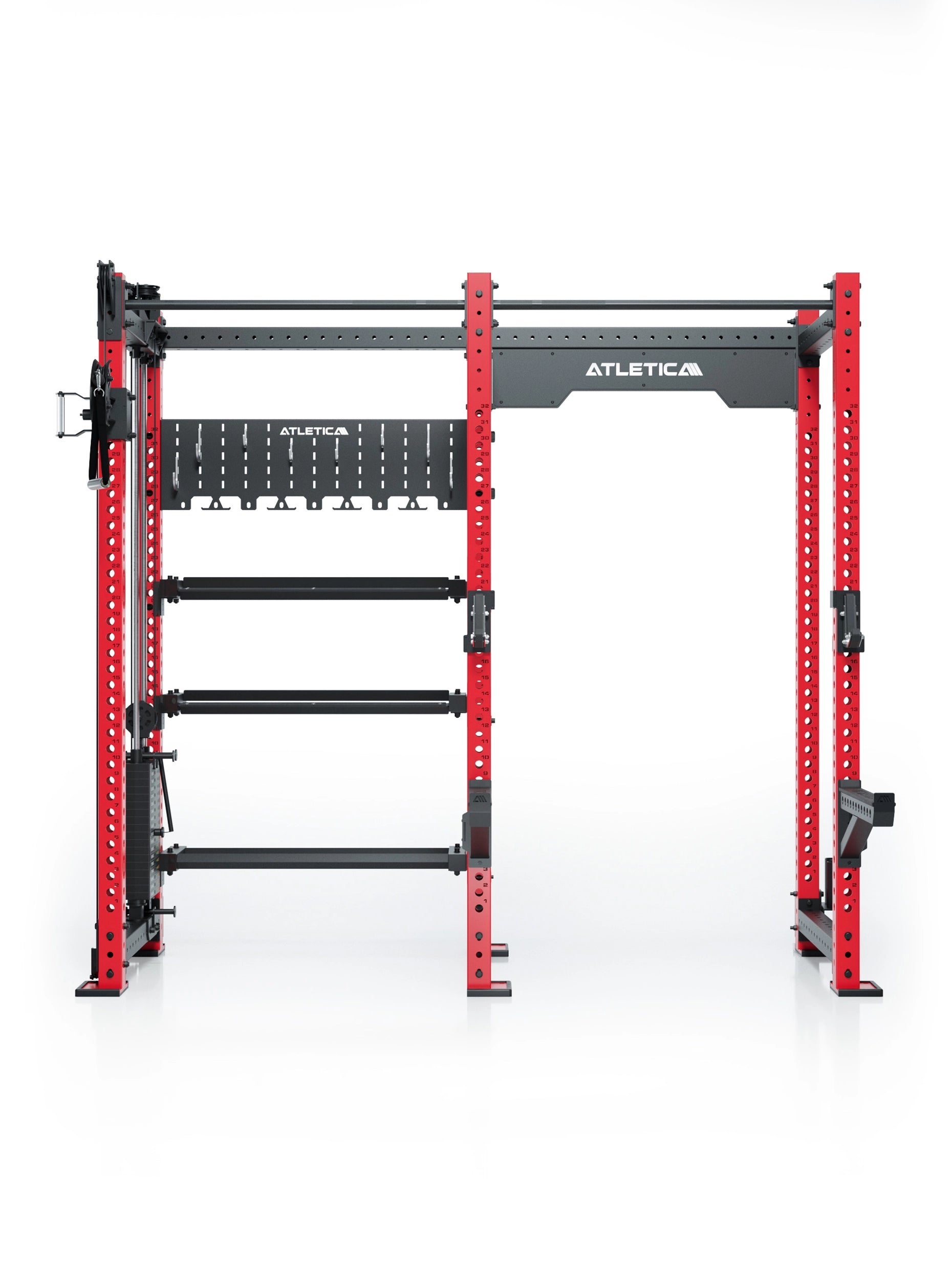 R8 Falcon L Power Rack mit Kabelzug und Storage