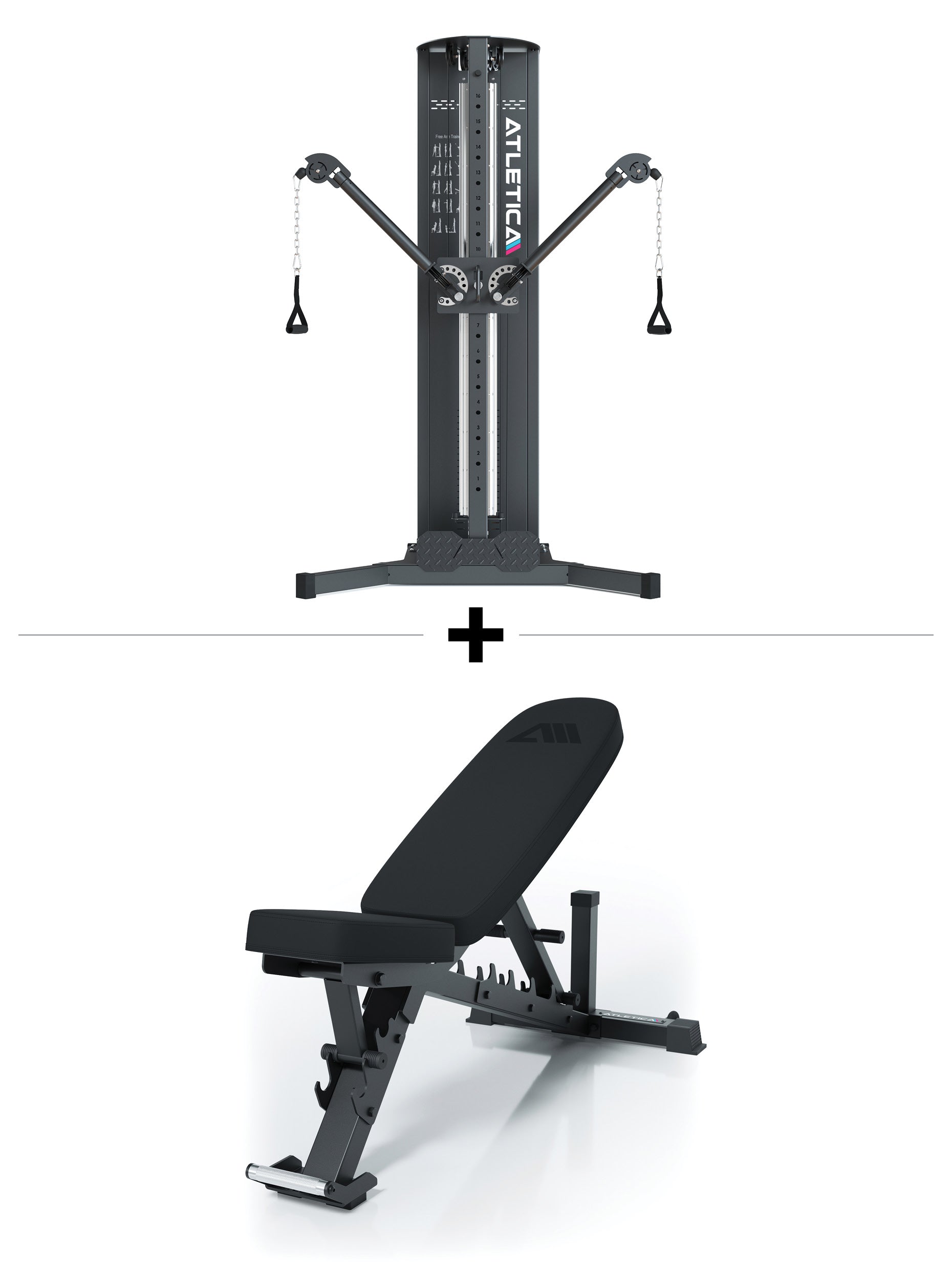 Butterfly Set | Kronika Kabelzugstation & B4 Hantelbank, Black Week Sale