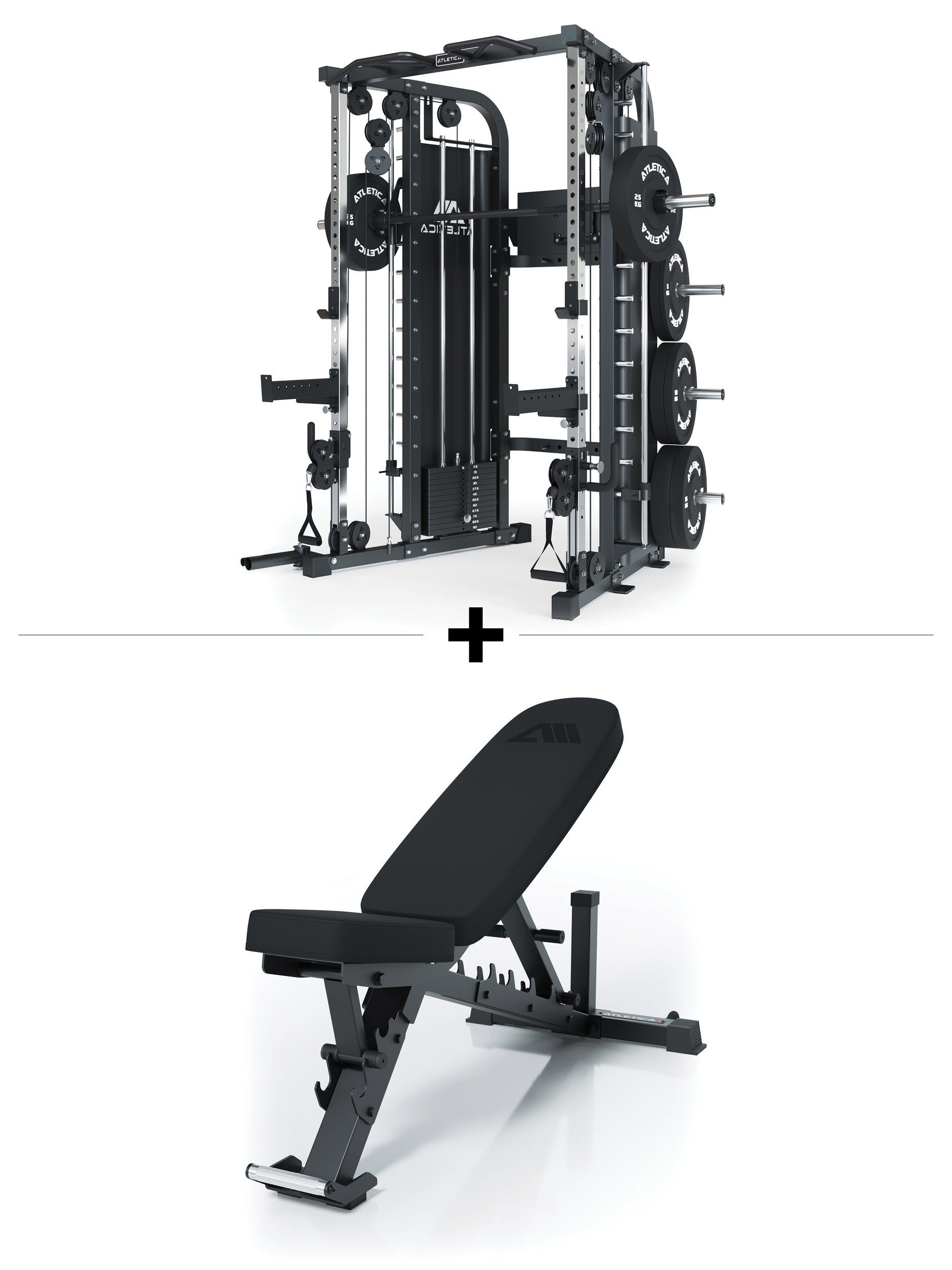 Charge Set | Hyperbase Multipresse & B4 Hantelbank, Black Week Sale