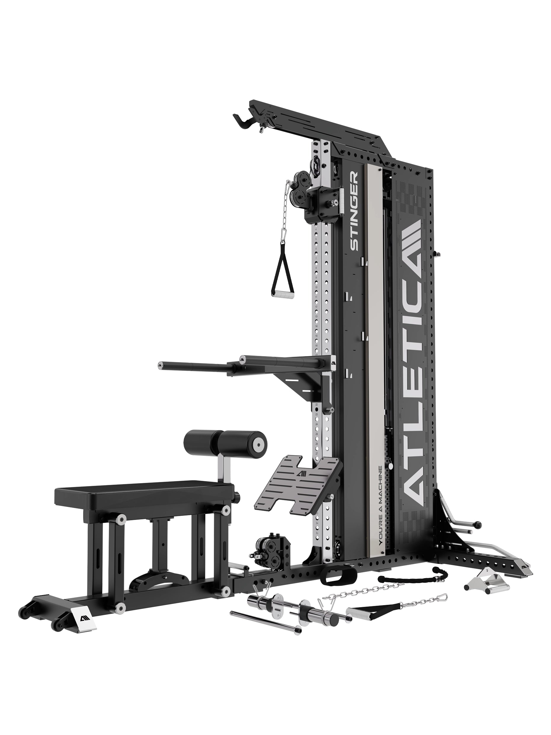 Functional Trainer und Lat- und Ruderzugstation Stinger von Atletica