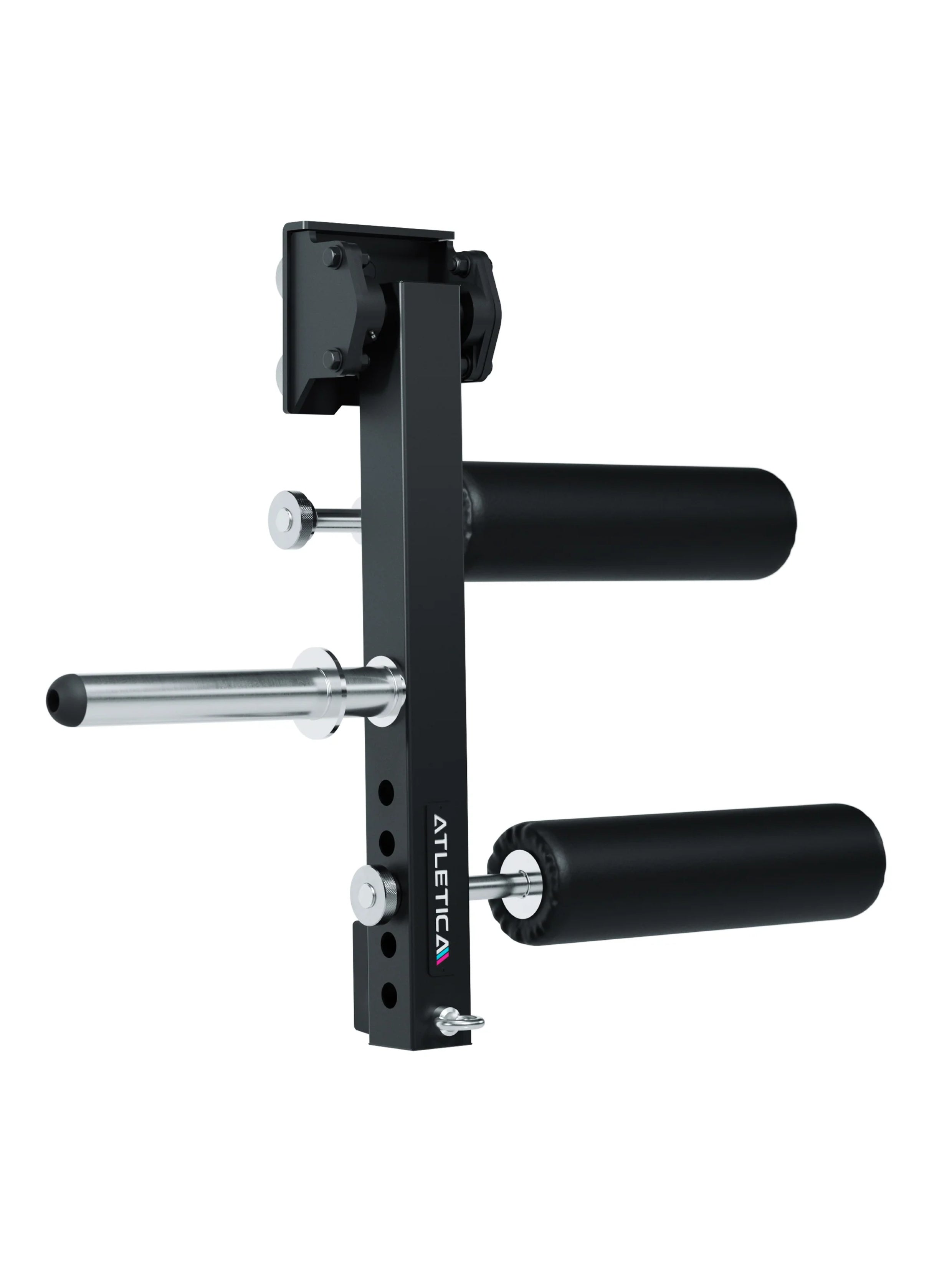 Zubehör Leg-Curl Option: Beinstreckerübungen dienen der Kräftigung deiner Oberschenkel. Nutze dabei als Basis dein R8-Power Rack