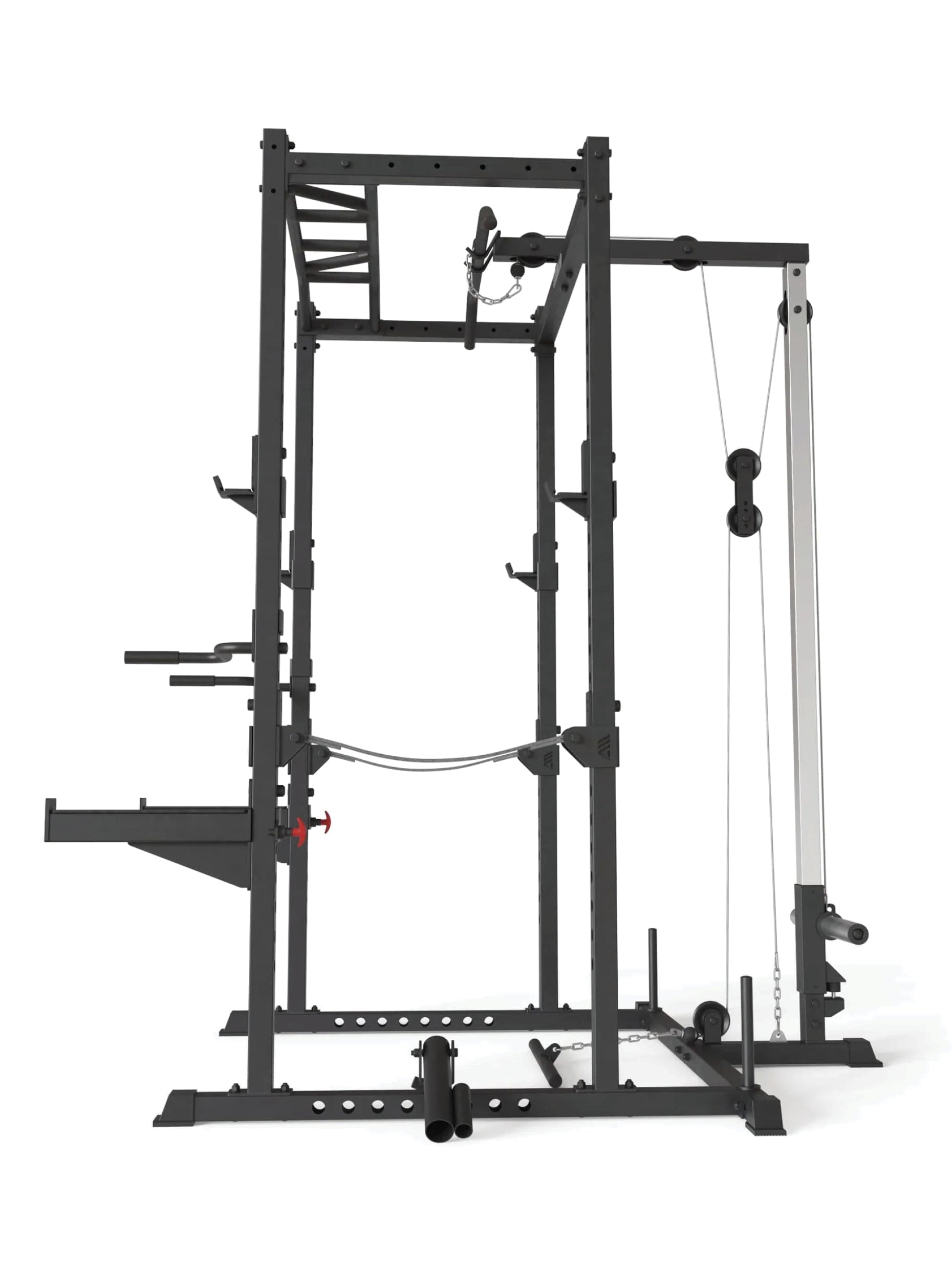 R5 Iron Set: R5 Combat Power Rack mit Kabelzug