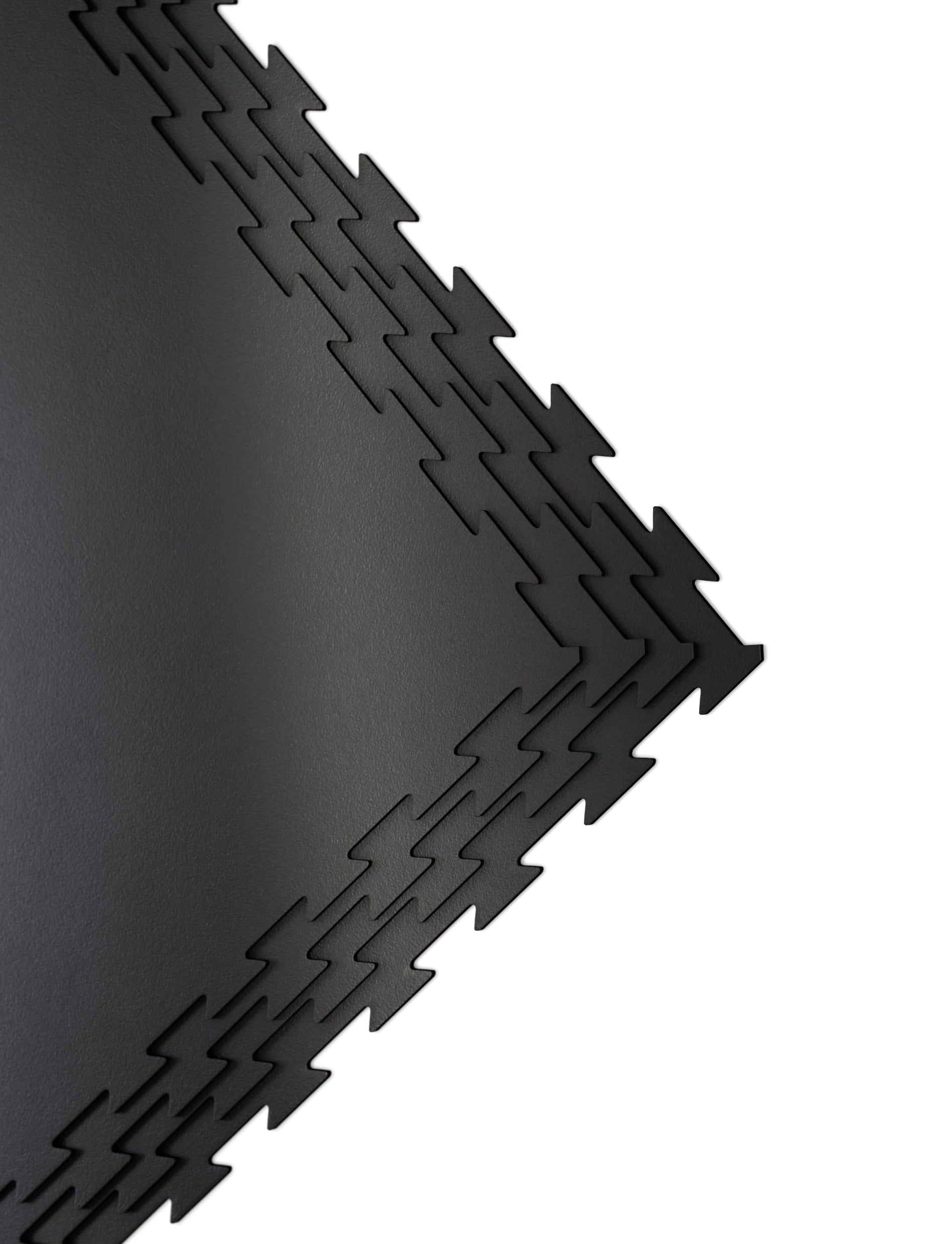 Bodenschutz | FlexProtect Bodenschutz 6mm 100x100cm, hochwertiges Kautschuk | Puzzle Verbindung | Feingranulat Oberfläche | Geruchsarm | TÜV