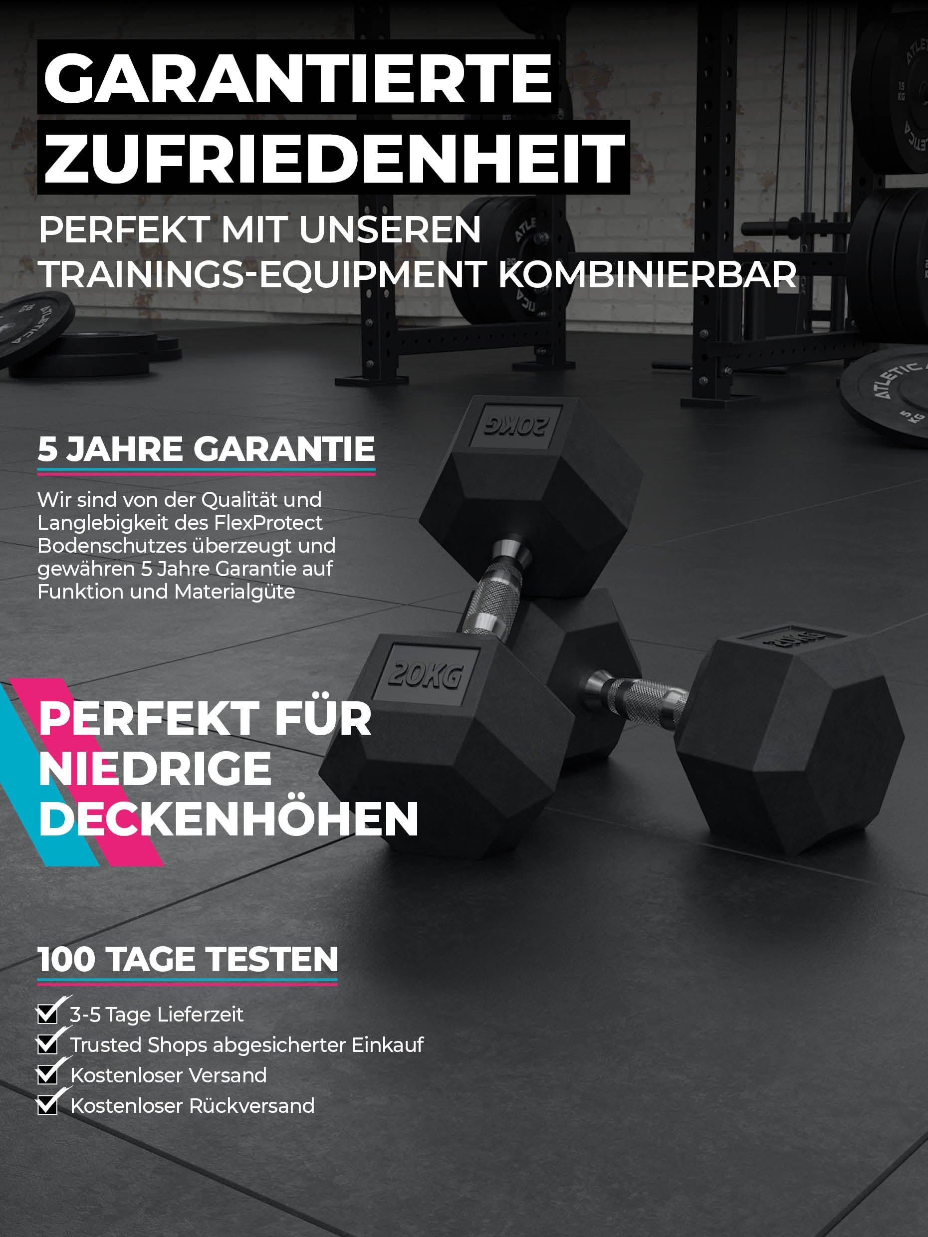 Bodenschutzmatten SolidProtect: Feingranulat Oberfläche