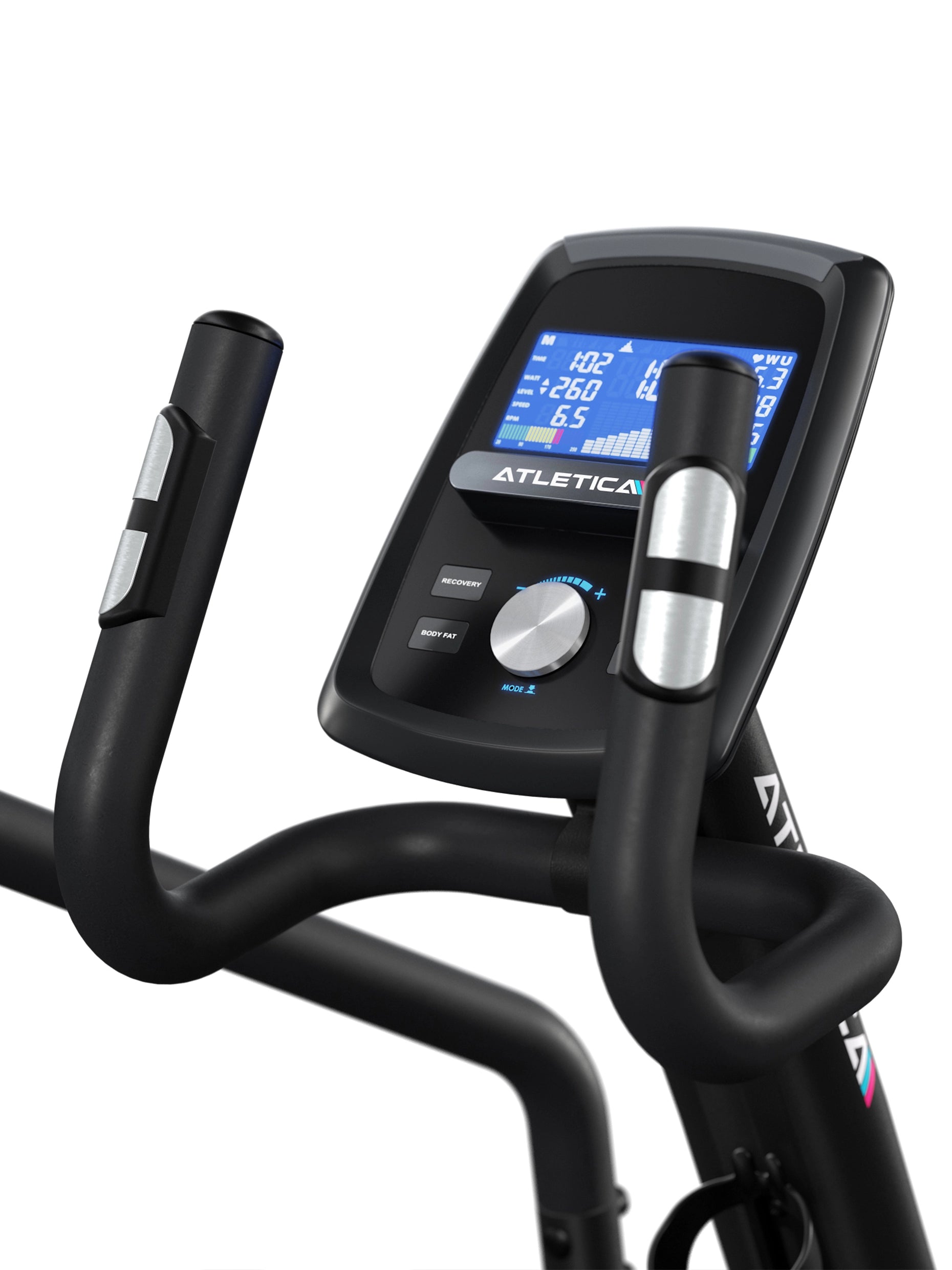 Handgriffe auf dem Crossfold Crosstrainer von Atletica