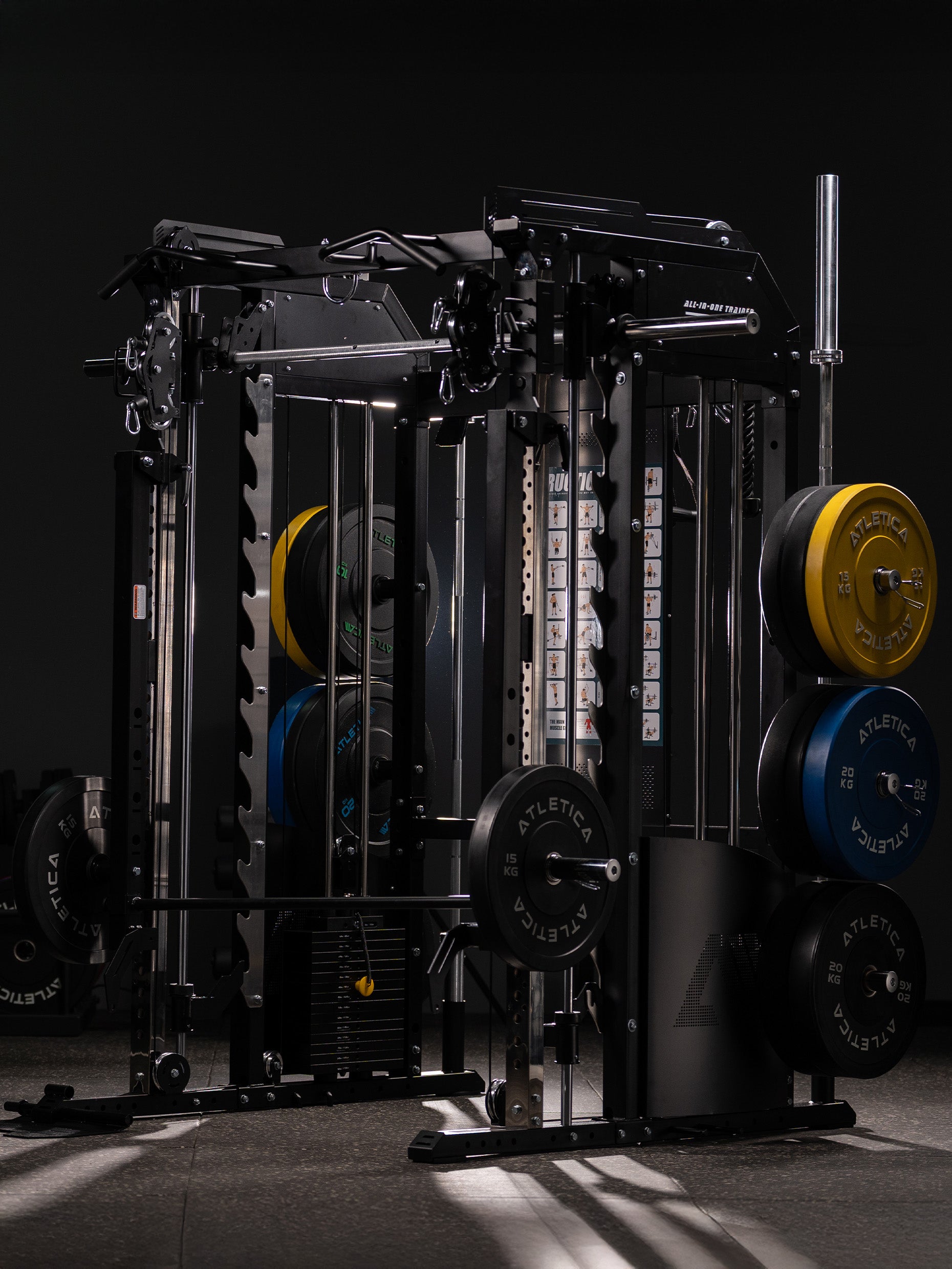 Kraftstation Fallout: lineare Multipresse, Latzug Set inklusive