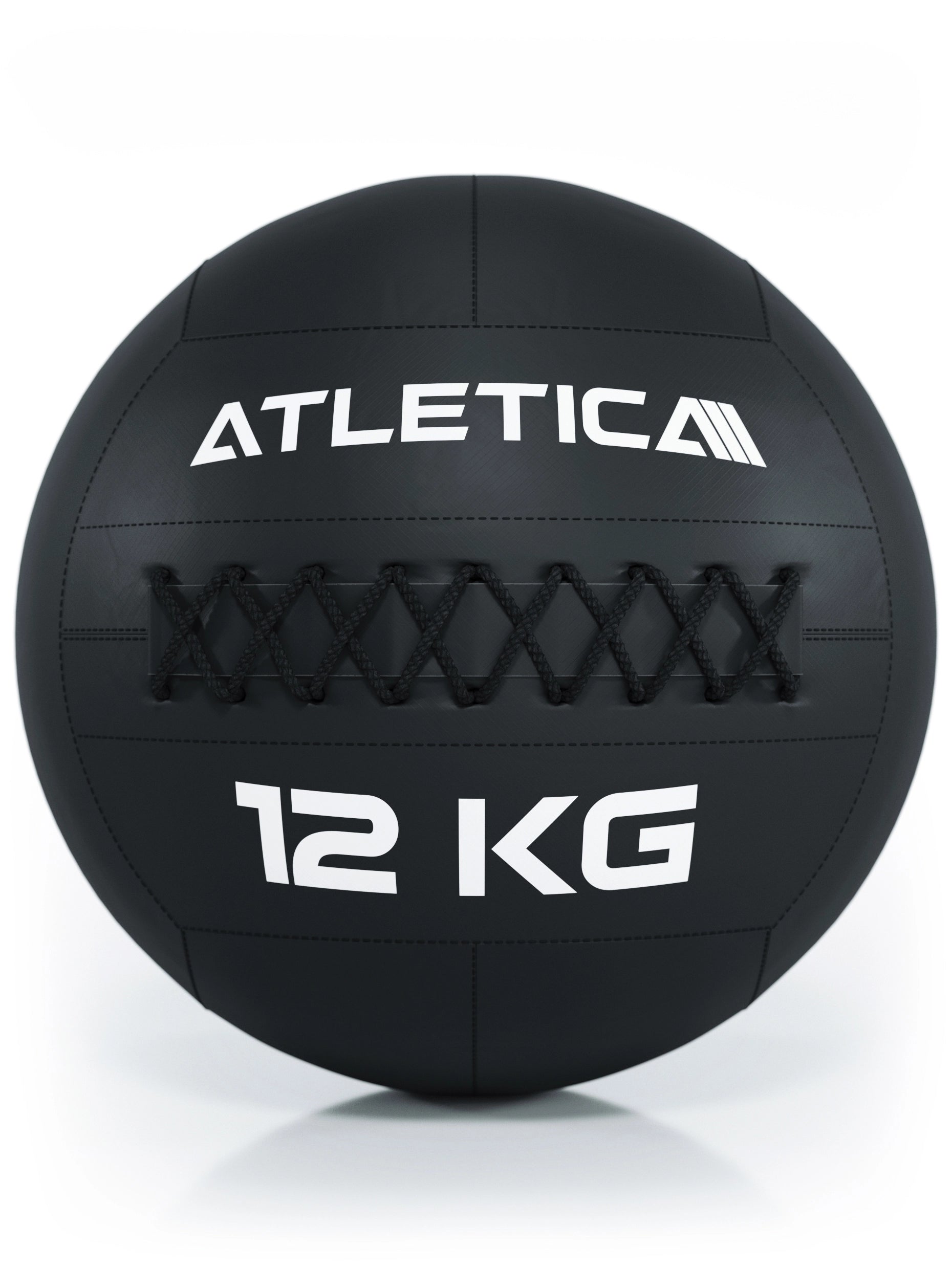 WallBall Gewichte: Aus strapazierfähigem Kunstleder | Für Wurfübungen und zur Kräftigung der Rumpf- und Tiefenmuskulatur | 4, 6, 9 oder 12 kg | Ø 35 cm