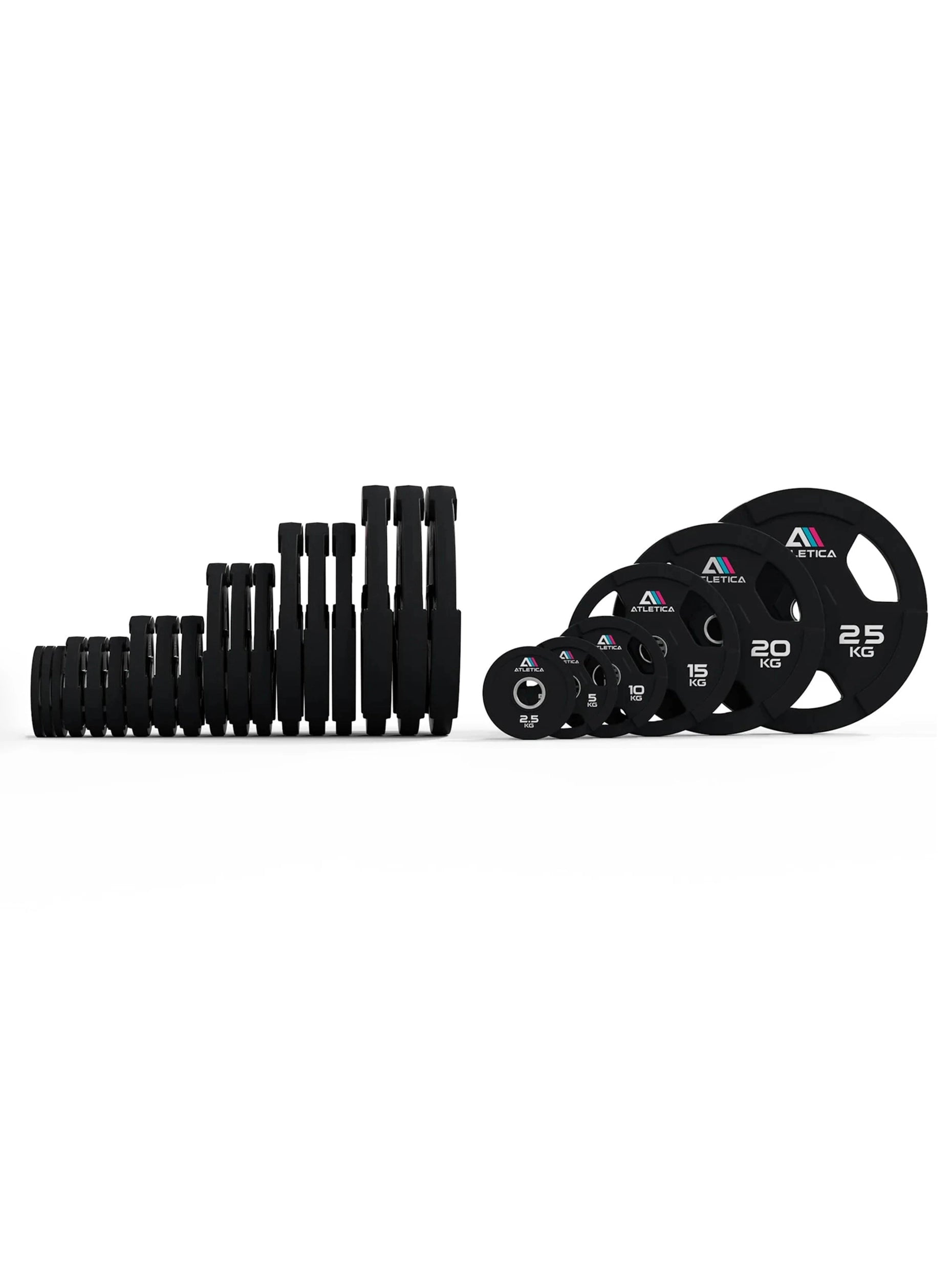 Gewichte Gripper plates: Set 310 kg| Gripper Plates310 kg bestehend aus 4x2,5 kg | 4x5 kg | 4x10 kg | 4x15 kg | 4x20 kg | 4x25 kg