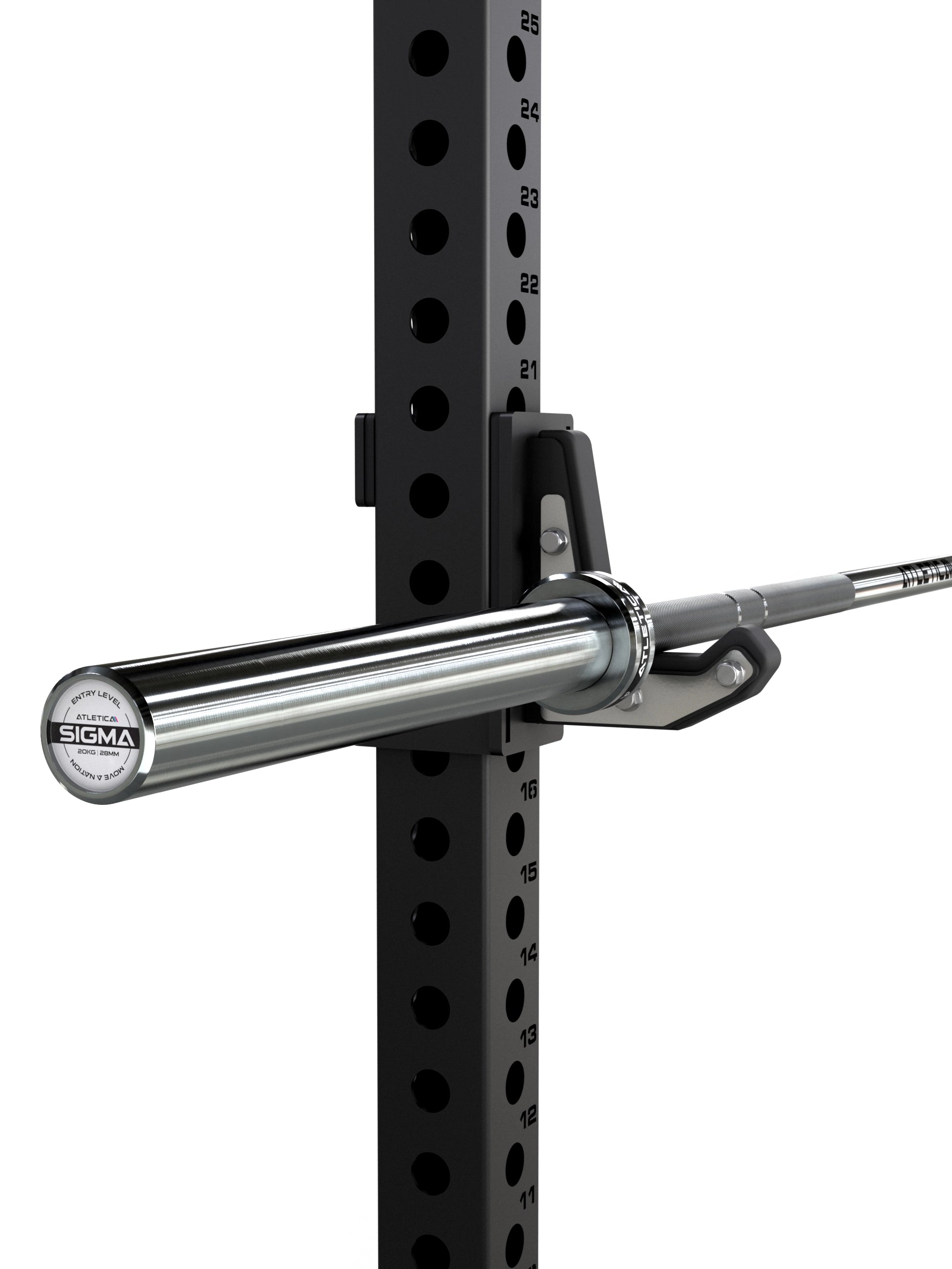 Hantelstangen: Sigma Training-Langhantel Entworfen für Neulinge in der Hebe-Welt | 20kg | IPF & IWF Kennzeichnungen | Bis 500kg Belastung