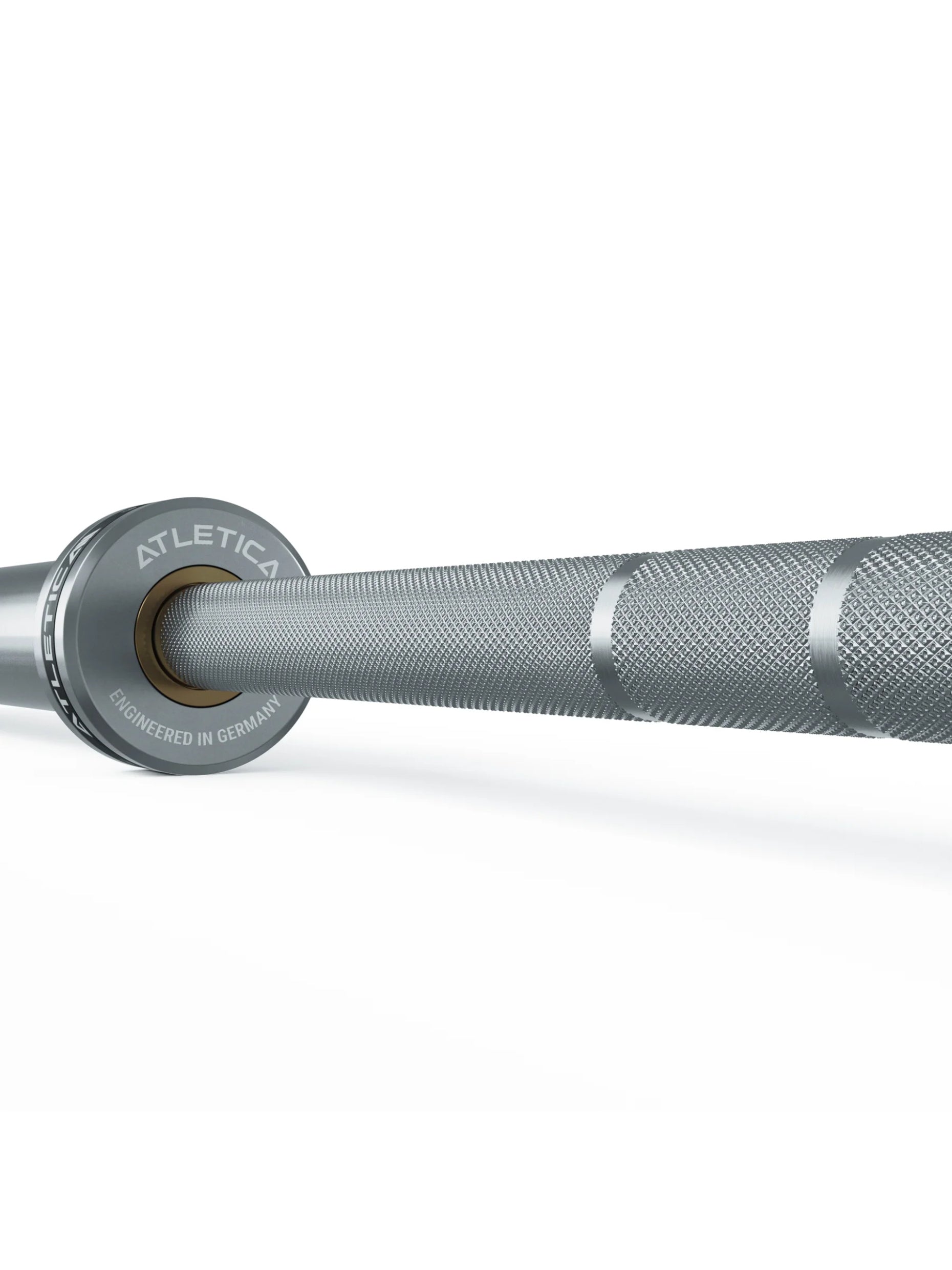 Gamma Set: Powerlifting Hantelstange | 190kg Color Bumper Plates | Pro Collars | Ideal für Kraftdreikampf-Übungen | Ø 50 mm,