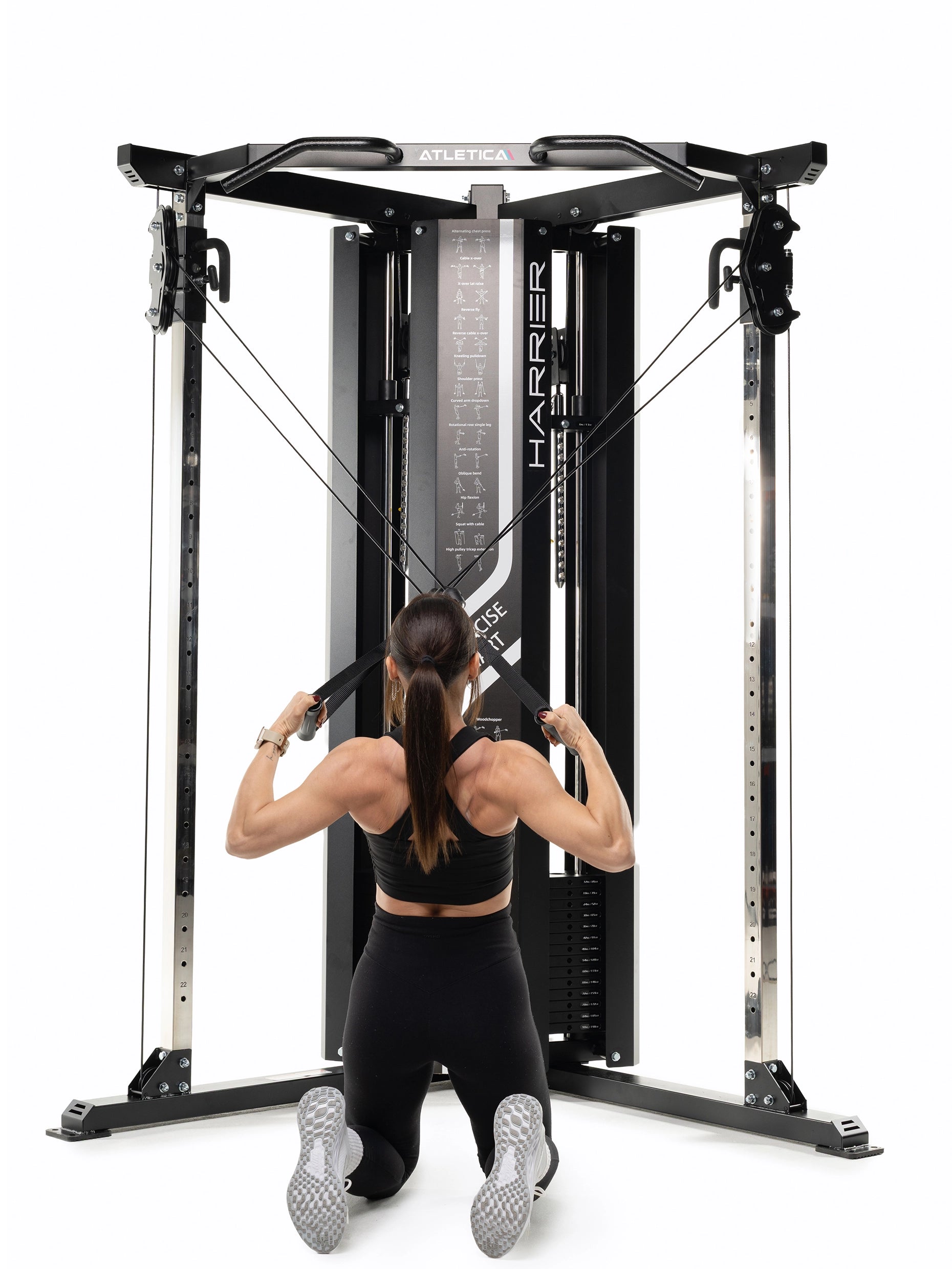 Butterfly Reverse am Kabelzug der Harrier Kabelzugstation