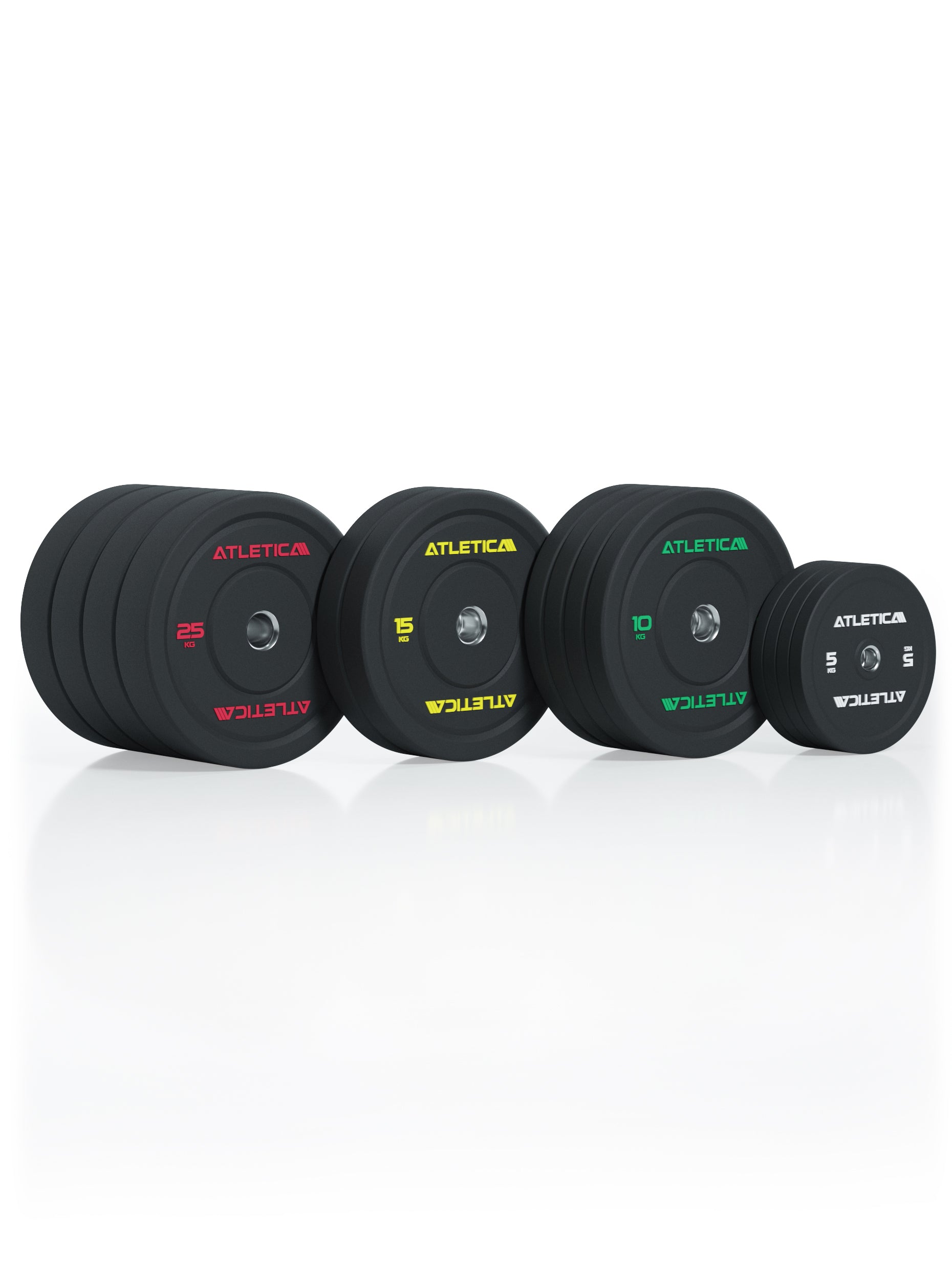 Bumper Plates High Temp Gewichtsset:
