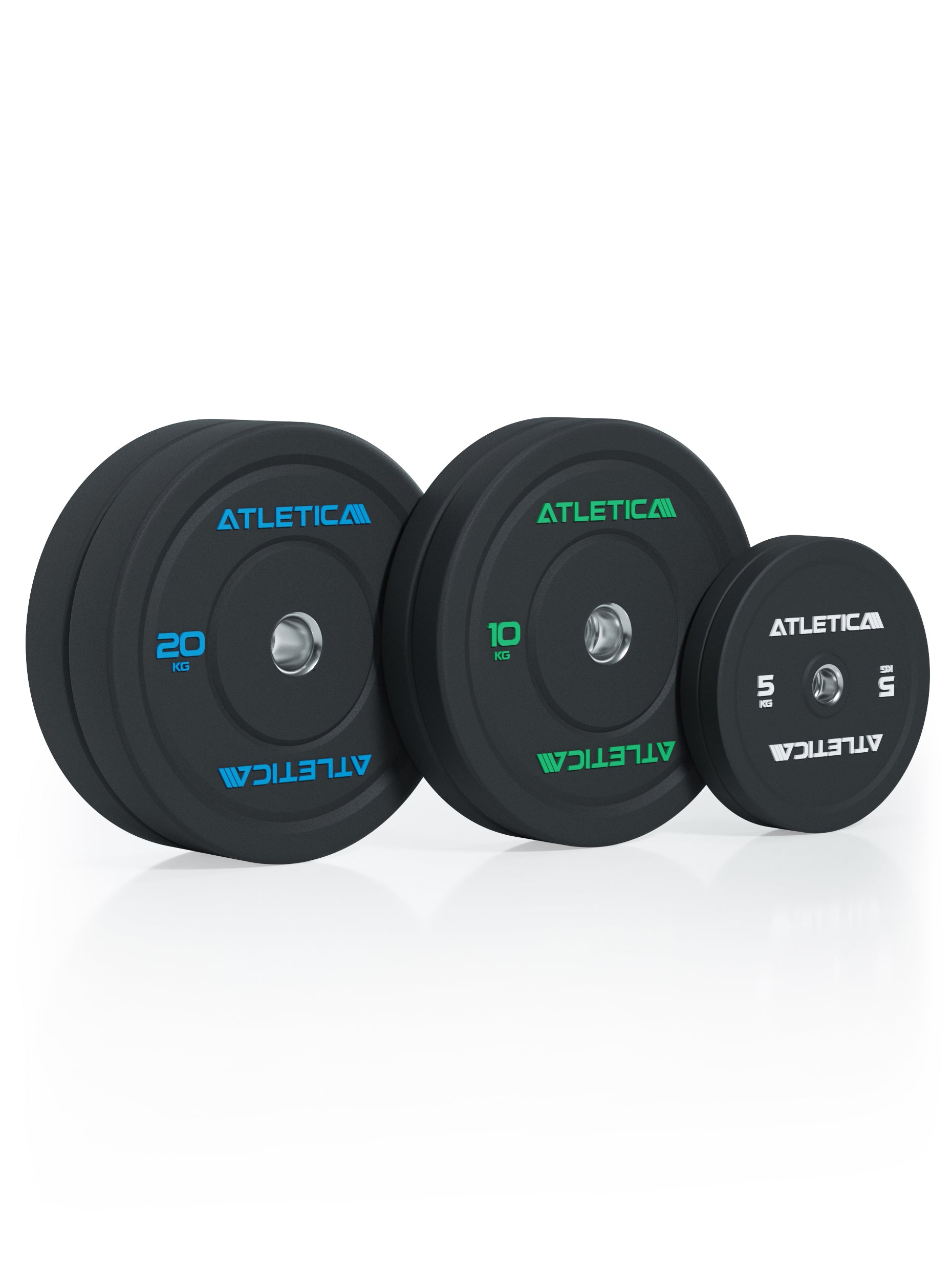 High Temp Bumper Plates Set:
Gewichte fürs Home Gym Training