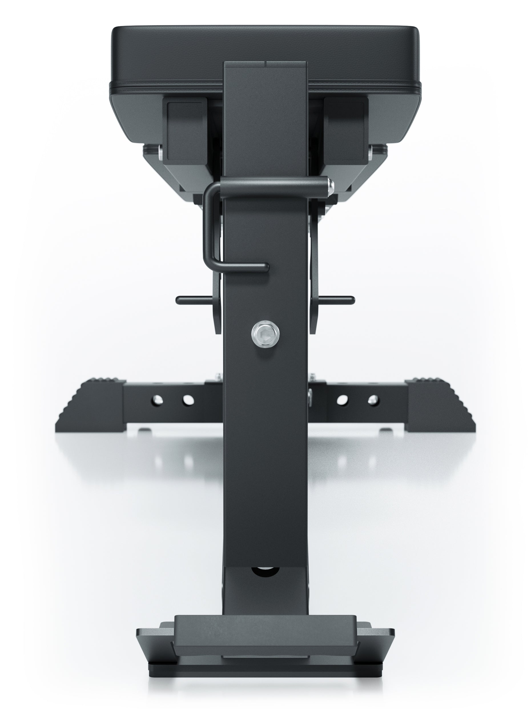 ATLETICA Hantelbank Hyperbench Verstellmechanismus mit Schienensystem