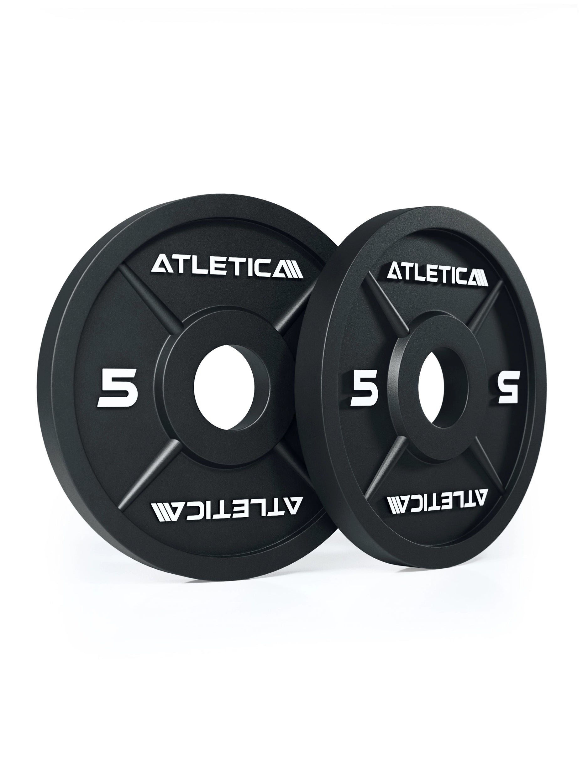 Gusseisen Iron Plates 5kg von Atletica, Paar