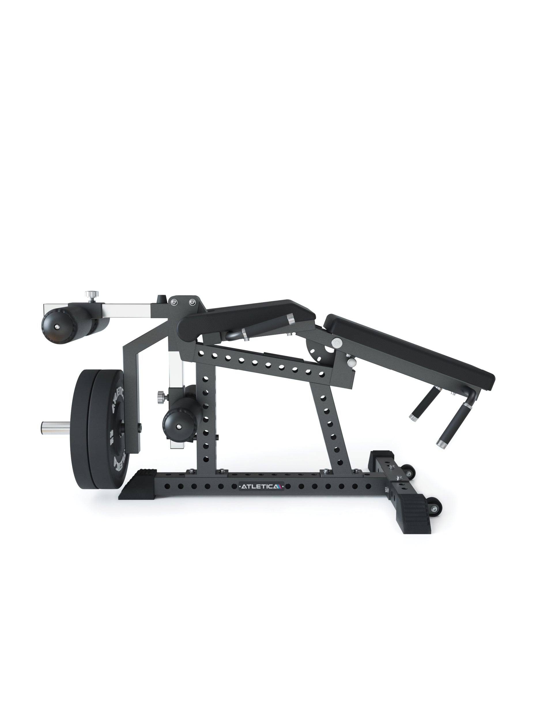 Kraftgeräte, Beinbeuger Beinstrecker Quadriga: verstellbares Beinpolster