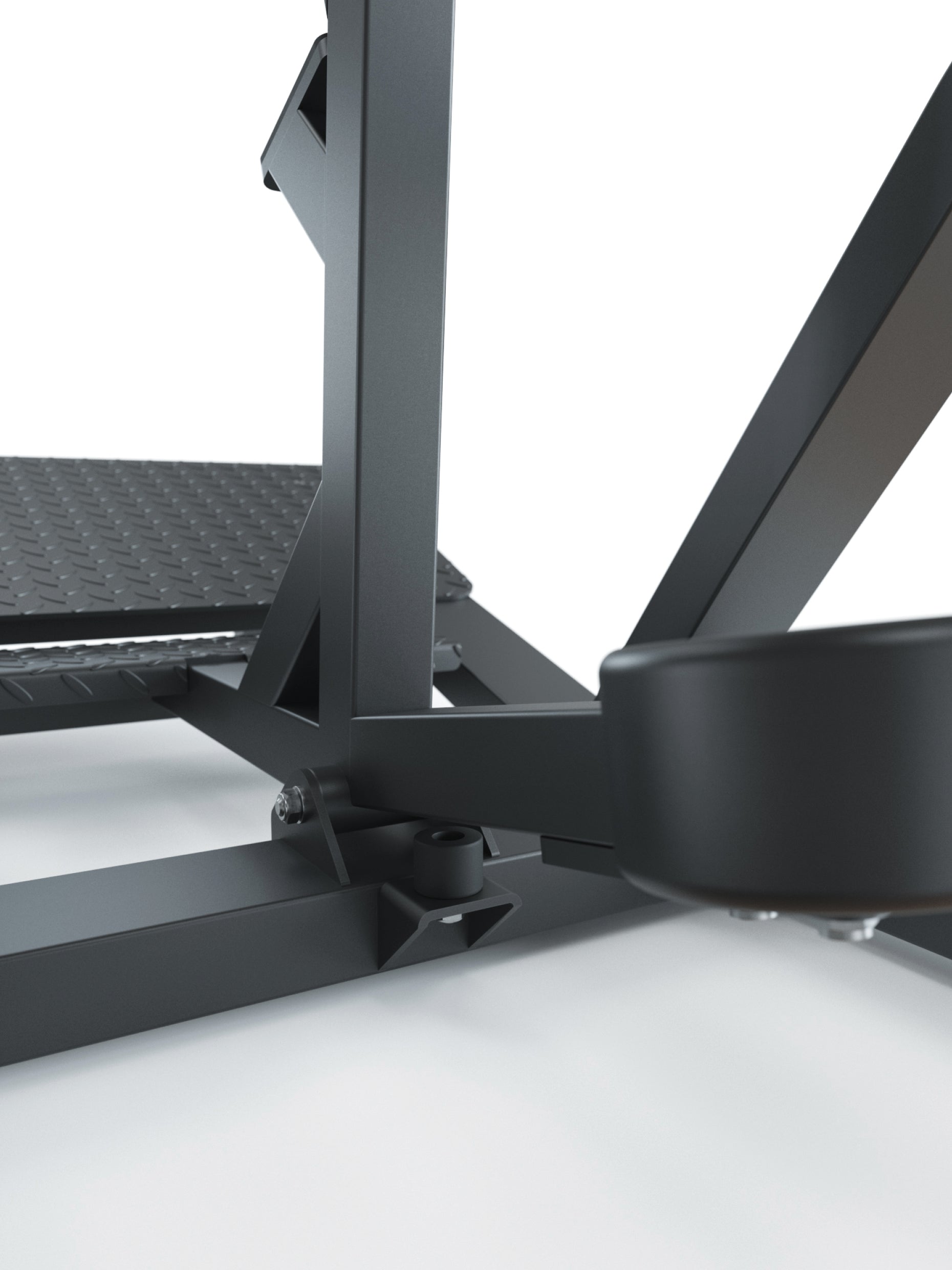 Kniebeugemaschine HyperLever V-Squat: Drei verschiedene Squat-Varianten | Natürliche Bewegungsmuster | Hohe Effektivität