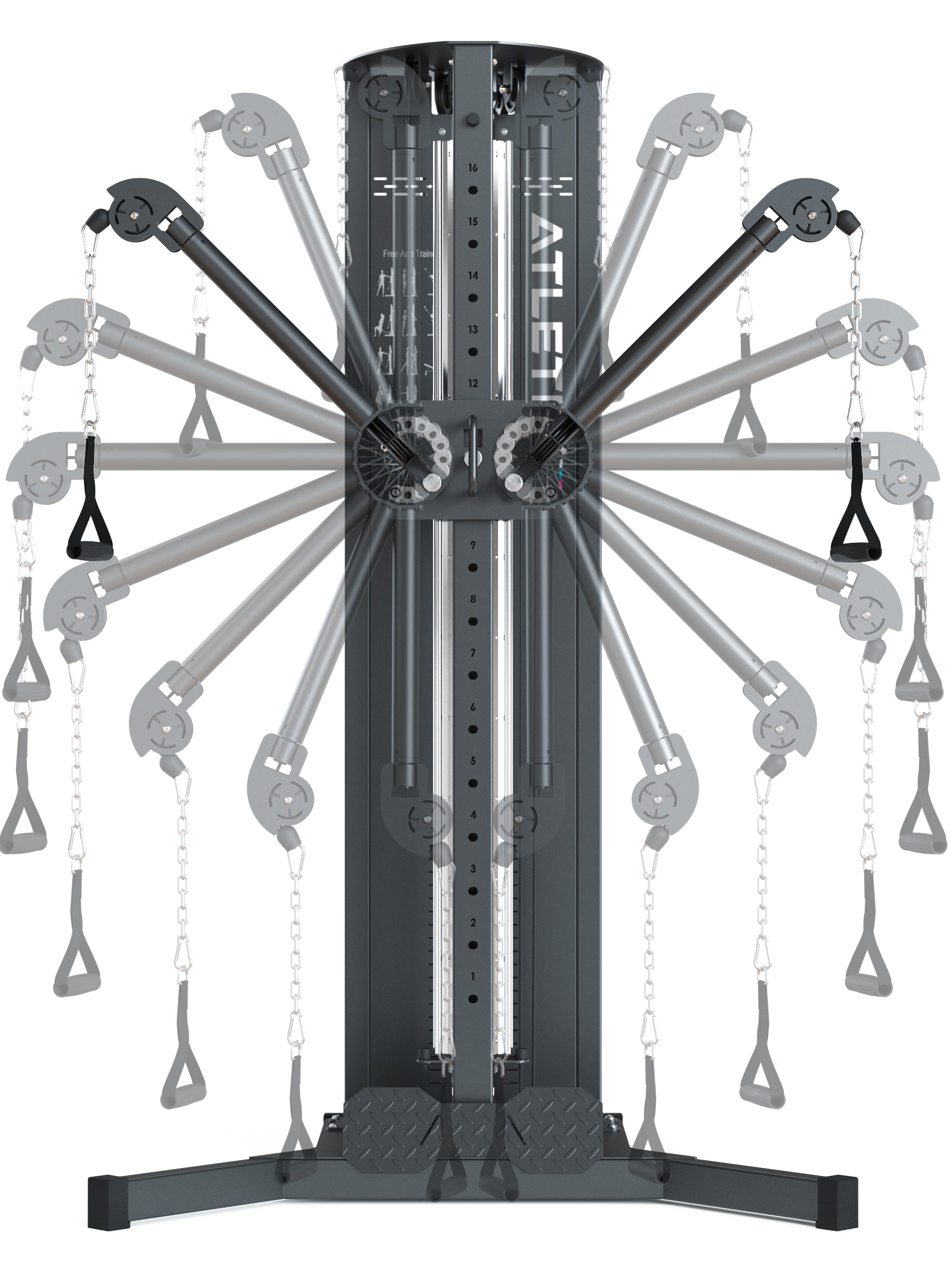 Butterfly Set | Kronika Kabelzugstation & B4 Hantelbank