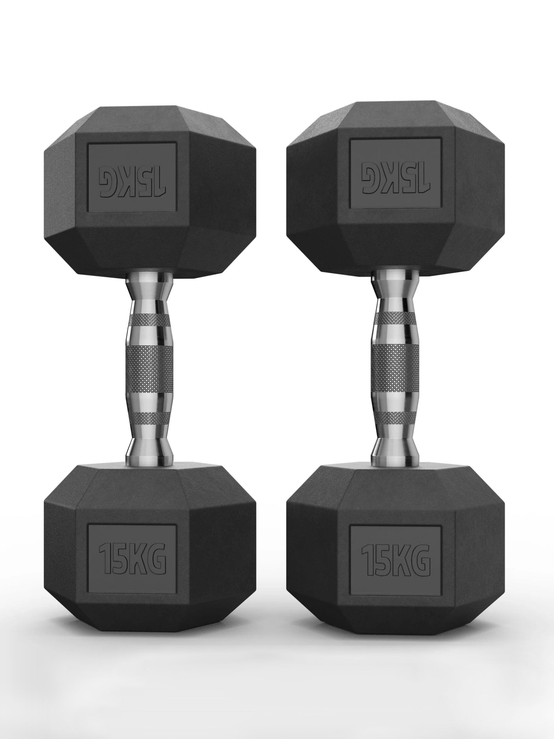Gewichte > Hexagon kurzhantelnHexagon PVC ummantelt (paarweise)ATLETICA Hexagon Kurzhanteln ∣ PVC Bezug ∣ Schutzummantelung ∣ Langlebig ∣ Geruchsarm