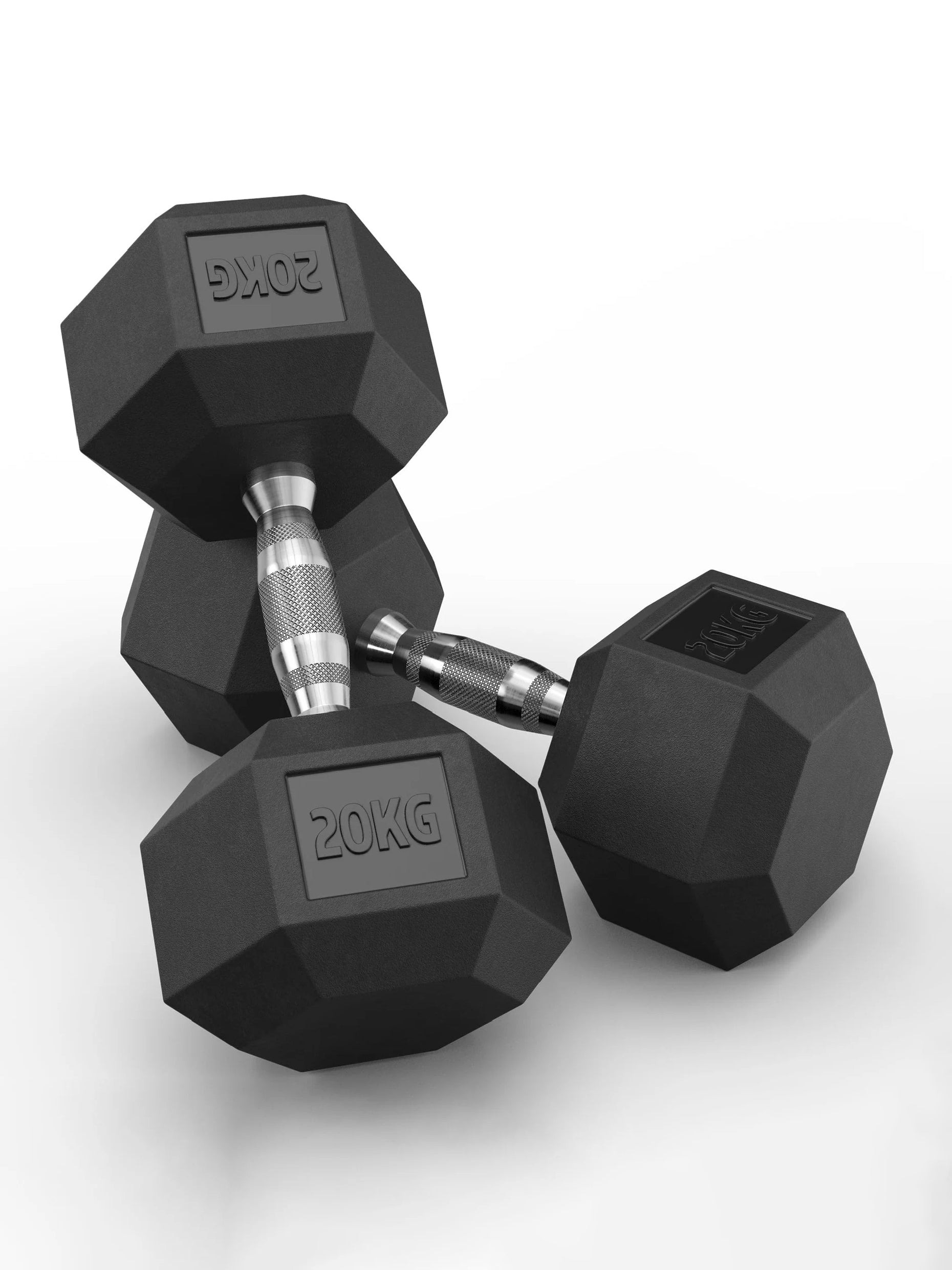 Gewichte > Hexagon kurzhantelnHexagon PVC ummantelt (paarweise)ATLETICA Hexagon Kurzhanteln ∣ PVC Bezug ∣ Schutzummantelung ∣ Langlebig ∣ Geruchsarm