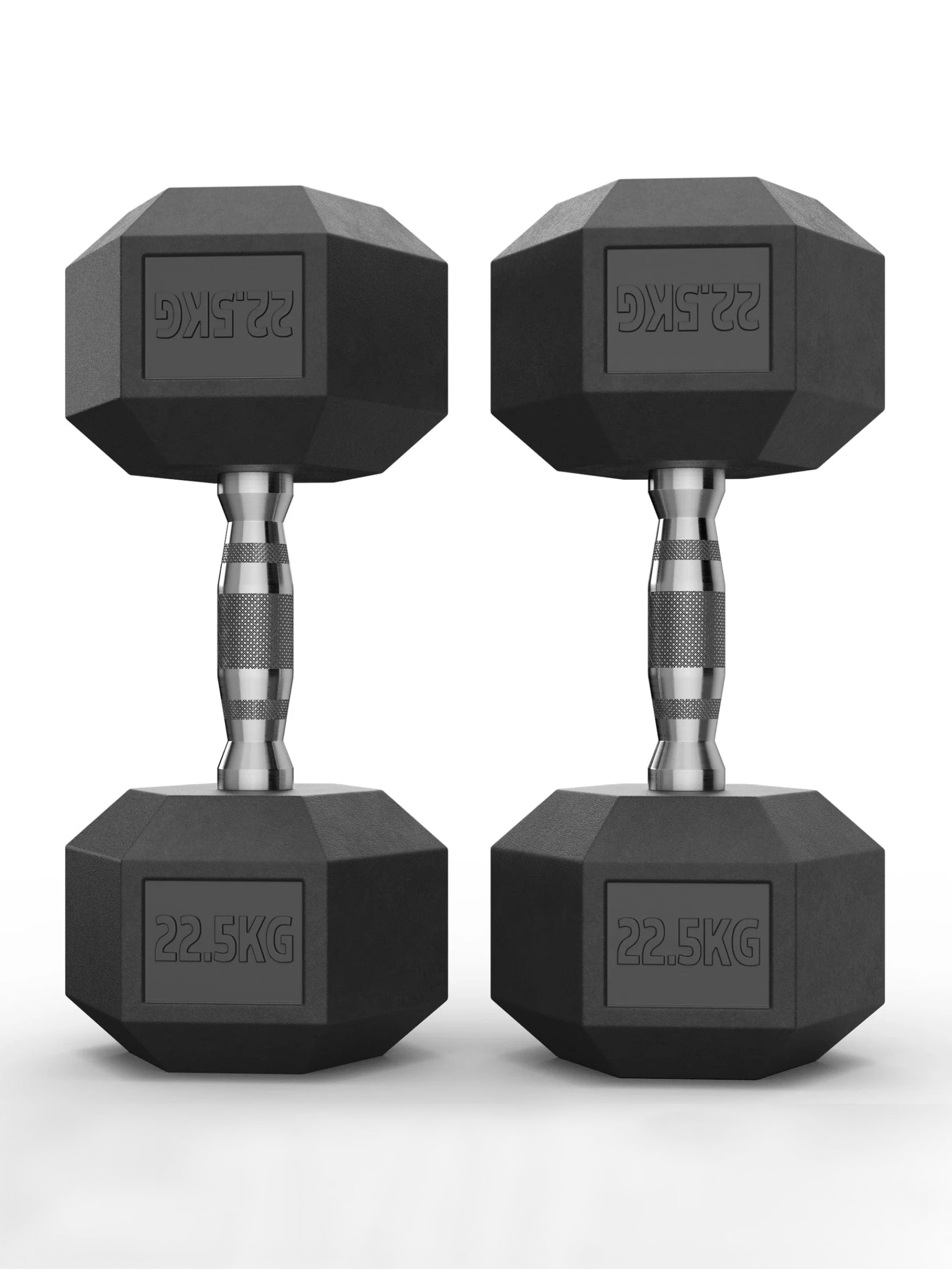 Gewichte > Hexagon kurzhantelnHexagon PVC ummantelt (paarweise)ATLETICA Hexagon Kurzhanteln ∣ PVC Bezug ∣ Schutzummantelung ∣ Langlebig ∣ Geruchsarm