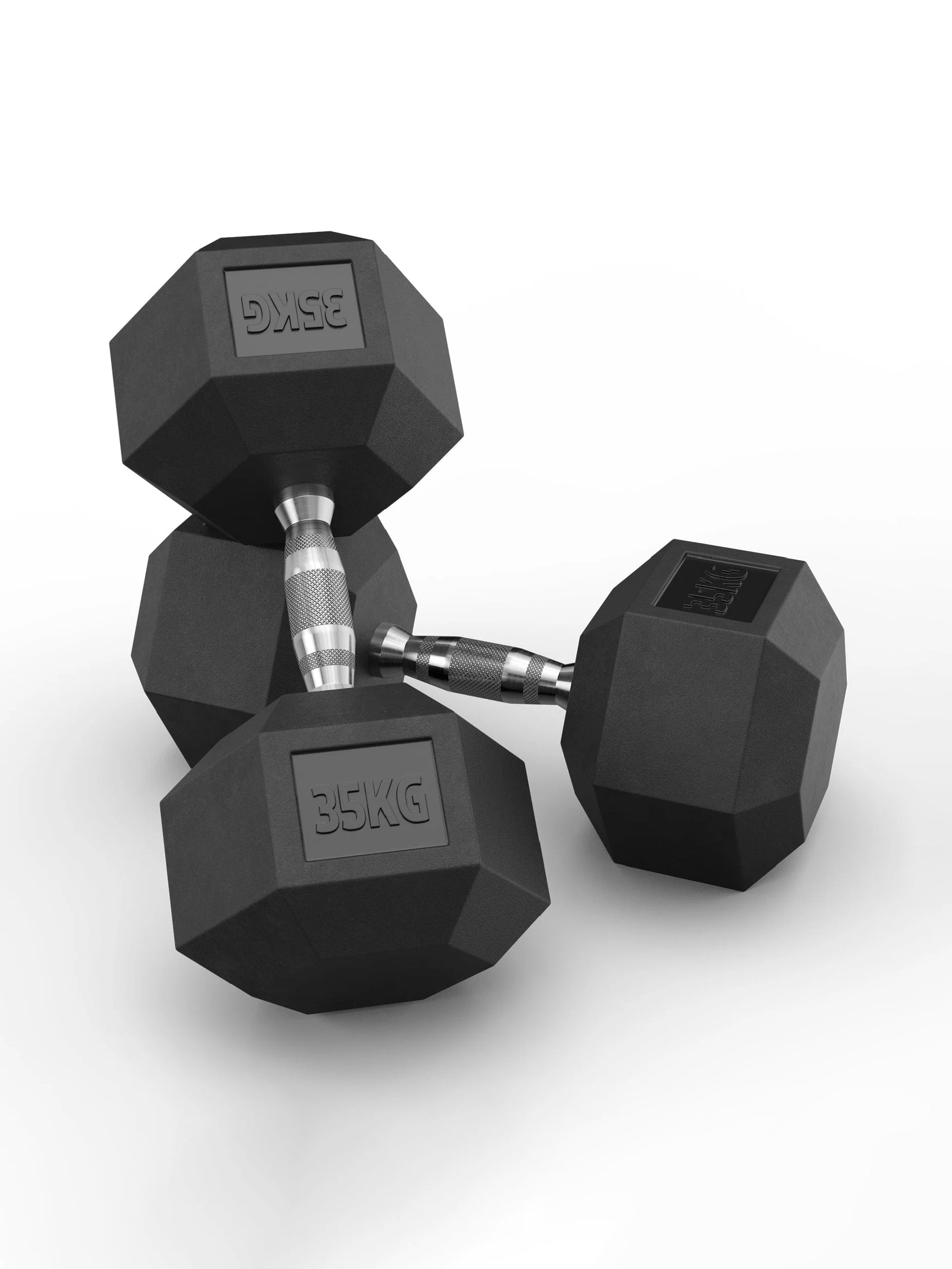 Gewichte > Hexagon kurzhantelnHexagon PVC ummantelt (paarweise)ATLETICA Hexagon Kurzhanteln ∣ PVC Bezug ∣ Schutzummantelung ∣ Langlebig ∣ Geruchsarm