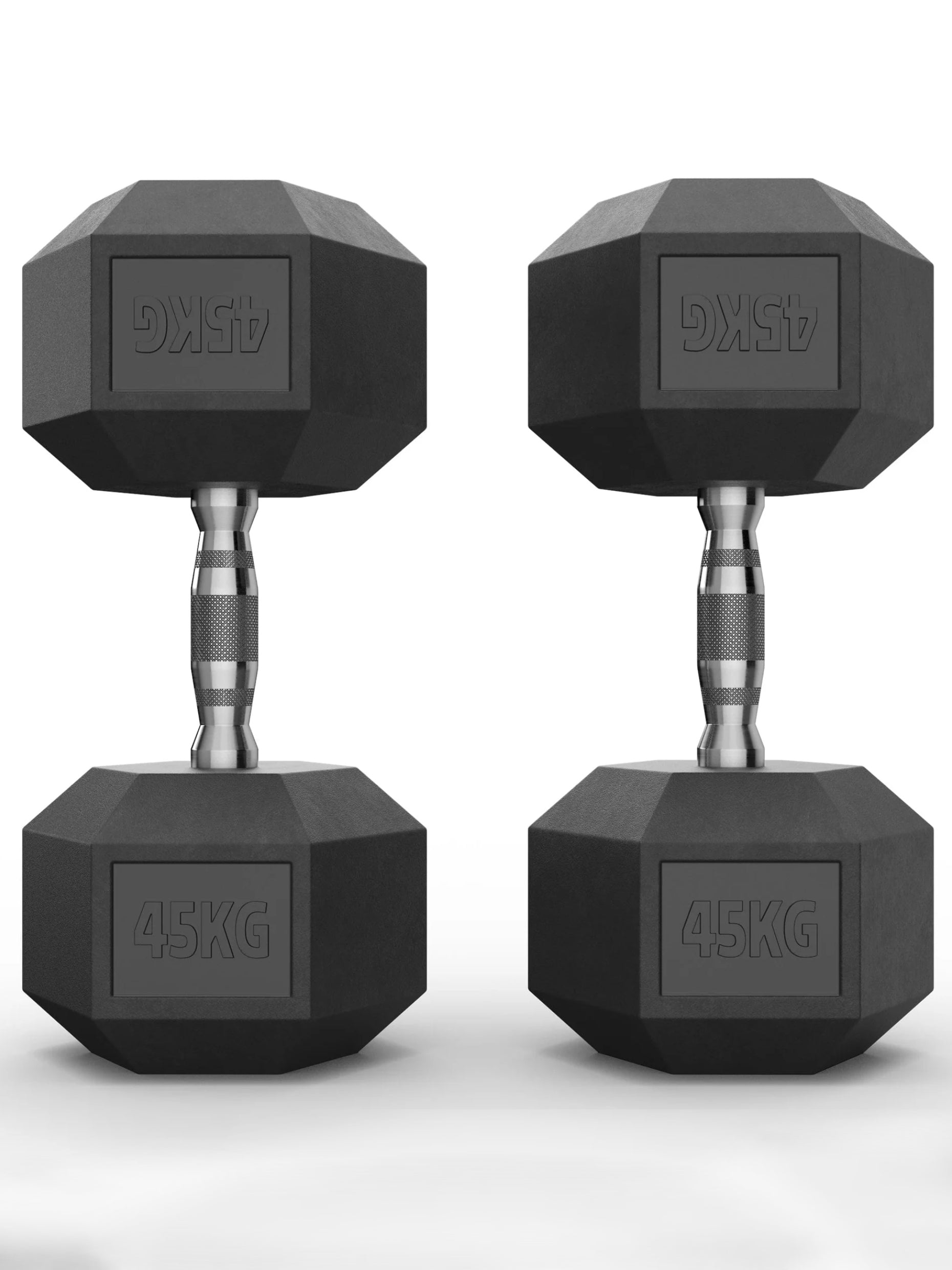 Gewichte > Hexagon kurzhantelnHexagon PVC ummantelt (paarweise)ATLETICA Hexagon Kurzhanteln ∣ PVC Bezug ∣ Schutzummantelung ∣ Langlebig ∣ Geruchsarm