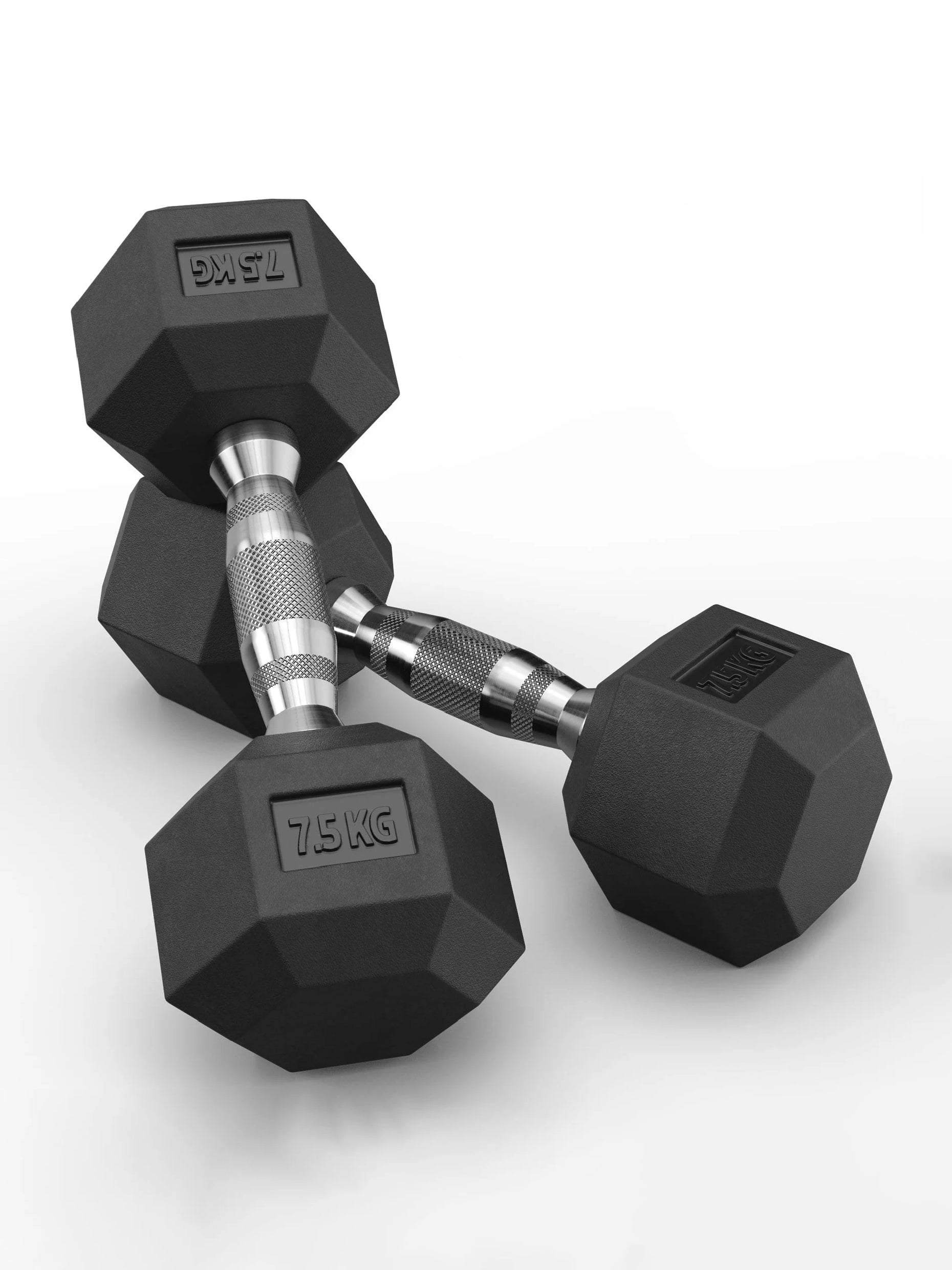 Gewichte > Hexagon kurzhantelnHexagon PVC ummantelt (paarweise)ATLETICA Hexagon Kurzhanteln ∣ PVC Bezug ∣ Schutzummantelung ∣ Langlebig ∣ Geruchsarm