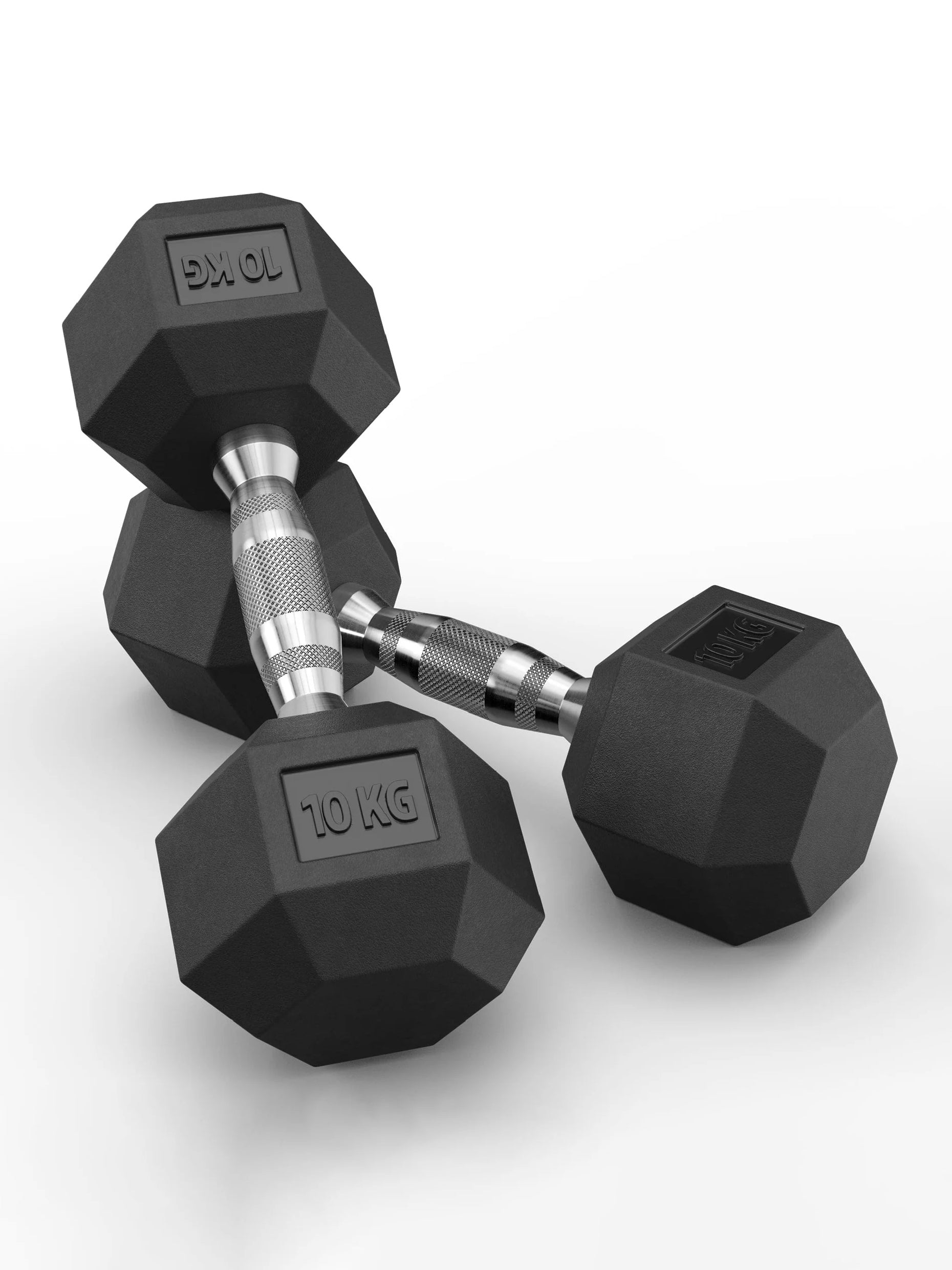 Gewichte > Hexagon kurzhantelnHexagon PVC ummantelt (paarweise)ATLETICA Hexagon Kurzhanteln ∣ PVC Bezug ∣ Schutzummantelung ∣ Langlebig ∣ Geruchsarm