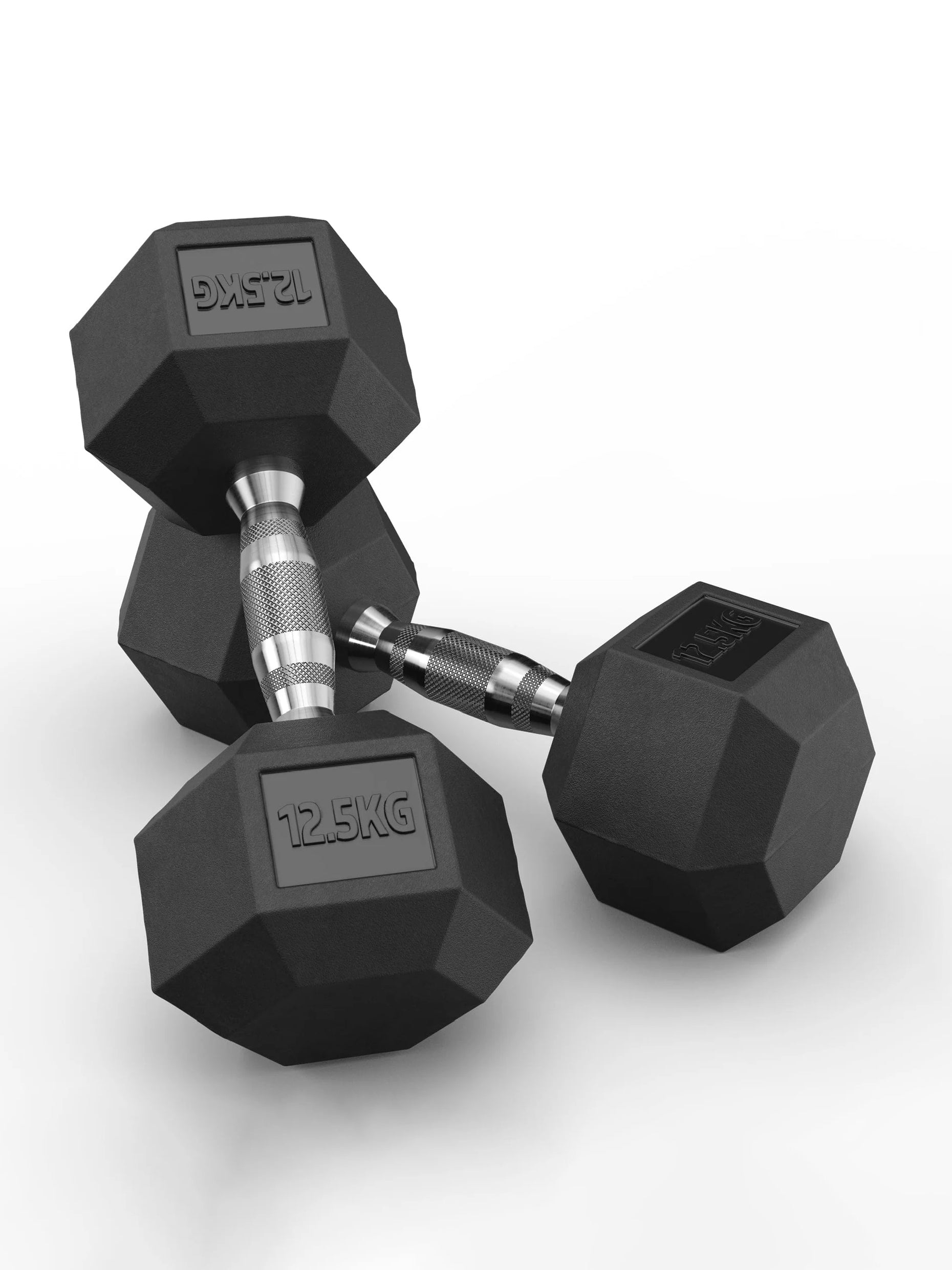 Gewichte > Hexagon kurzhantelnHexagon PVC ummantelt (paarweise)ATLETICA Hexagon Kurzhanteln ∣ PVC Bezug ∣ Schutzummantelung ∣ Langlebig ∣ Geruchsarm