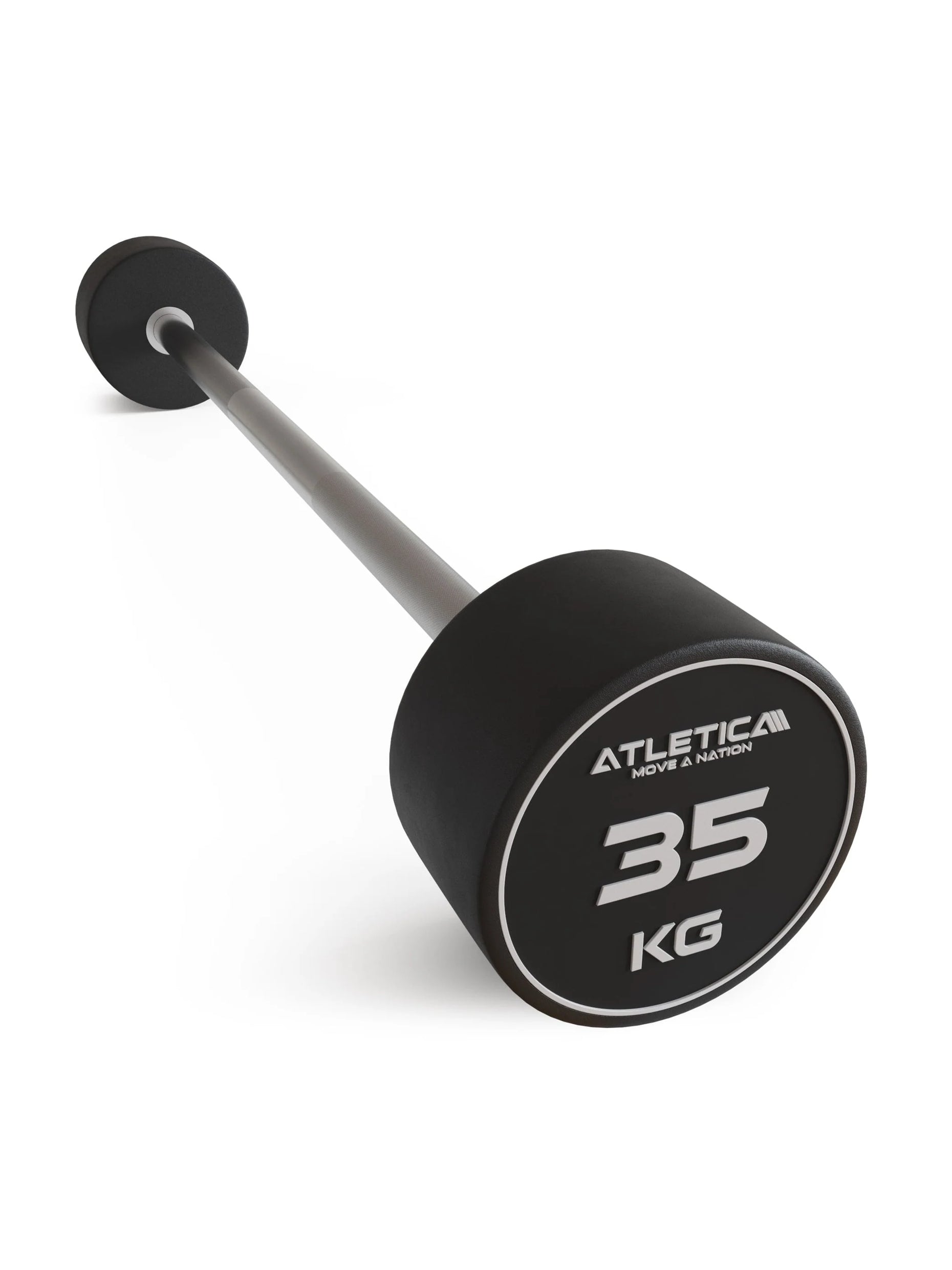 Langhantel in premium Design und Qualität | Edel, robust und geruchsfrei | Einzeln |