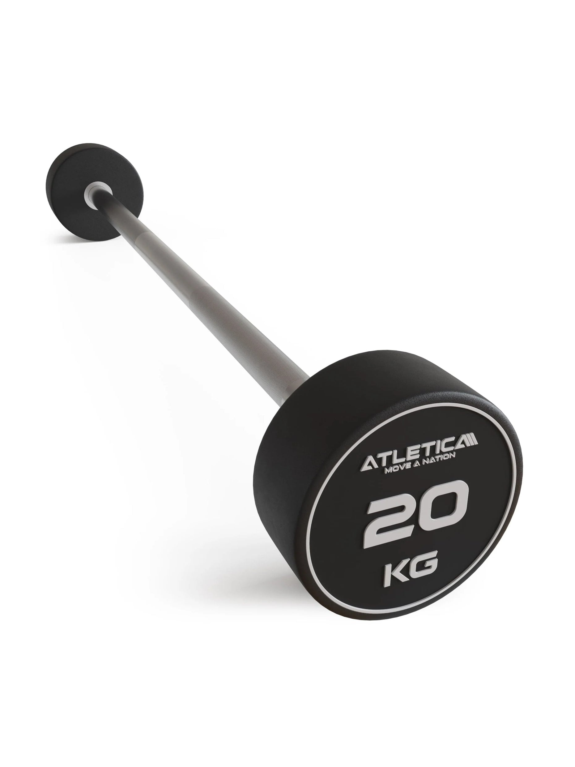 Langhantel in premium Design und Qualität | Edel, robust und geruchsfrei | Einzeln |