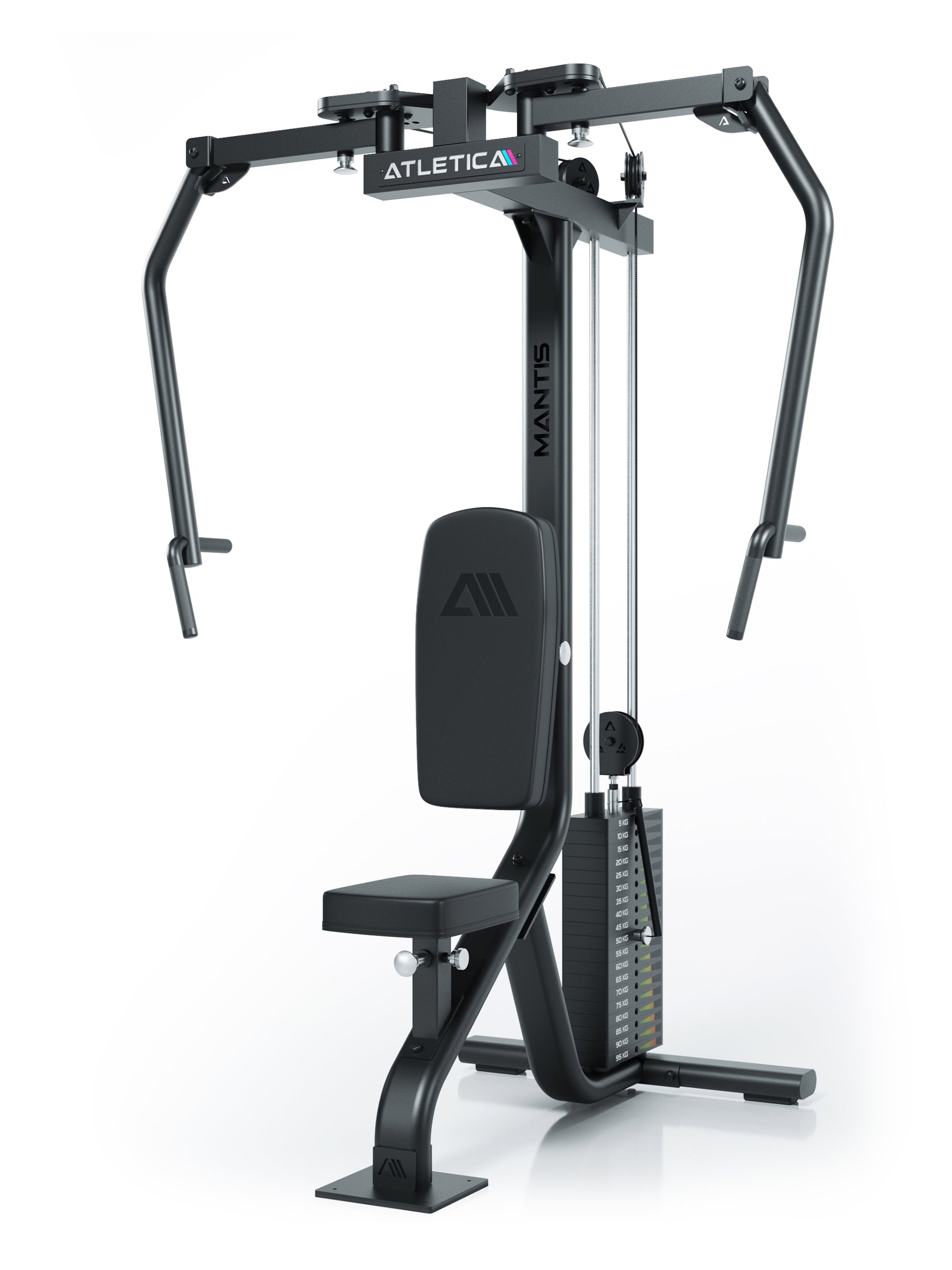 Mantis Butterfly und Reverse Combo: 2-in-1-Gerät für Brust, Schultern und Rücken | verschiedene Griffpositionen | optimale Verstellbarkeit | für große Athleten geeignet