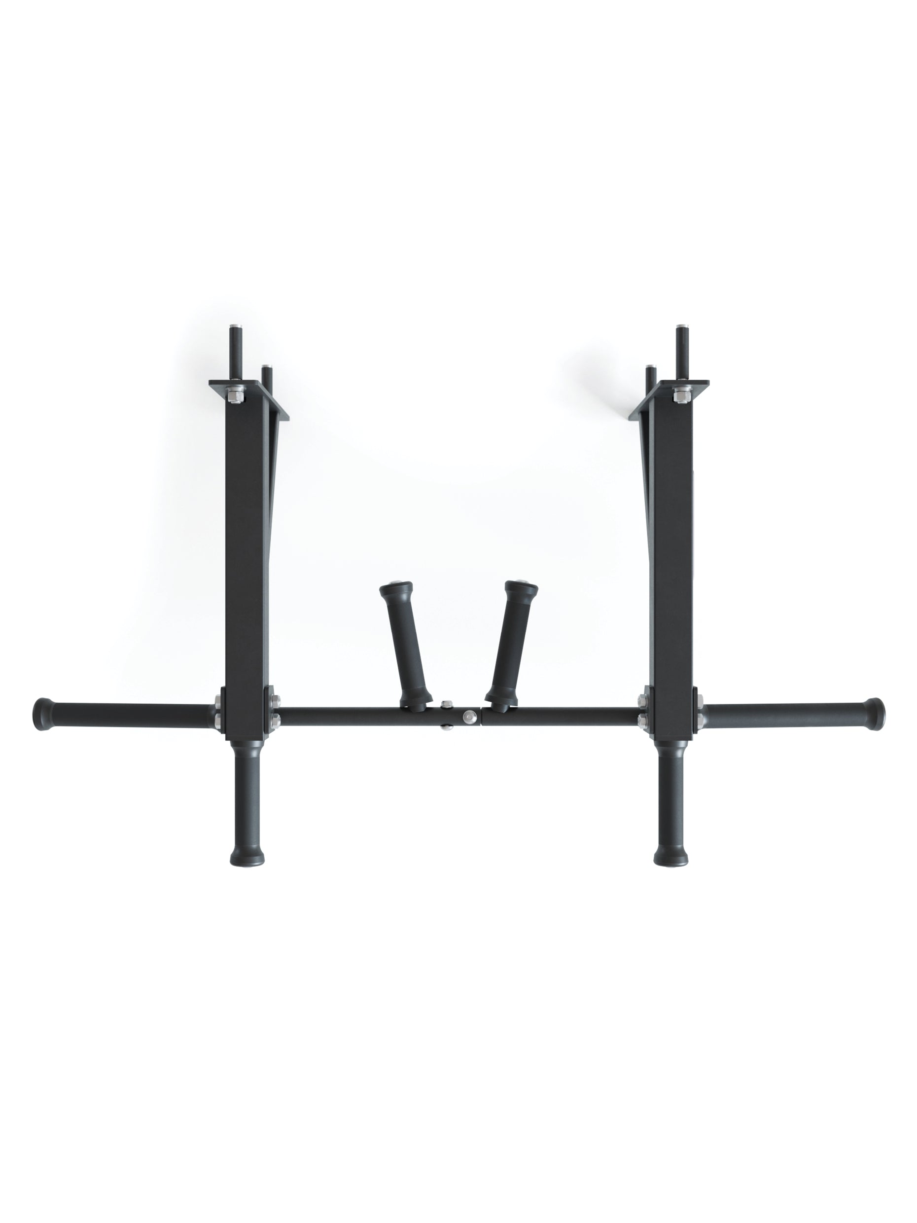 ATLETICA Klimmzugstange Multi Griff: Gummierte Griffe für besseren Halt