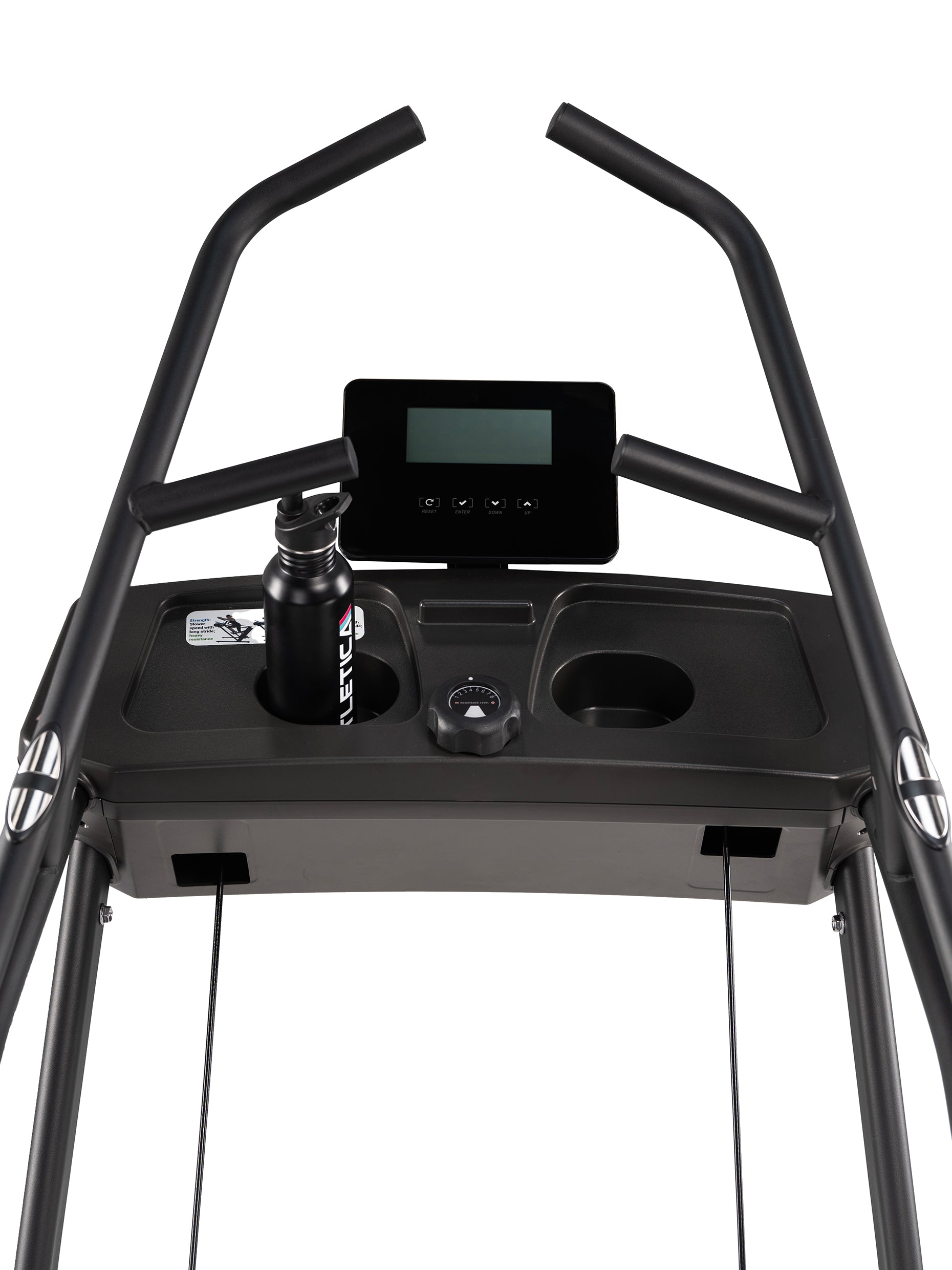 ATLETICA Peak Runner: Cardiogerät mit LCD Display und volle App-Konnektivität