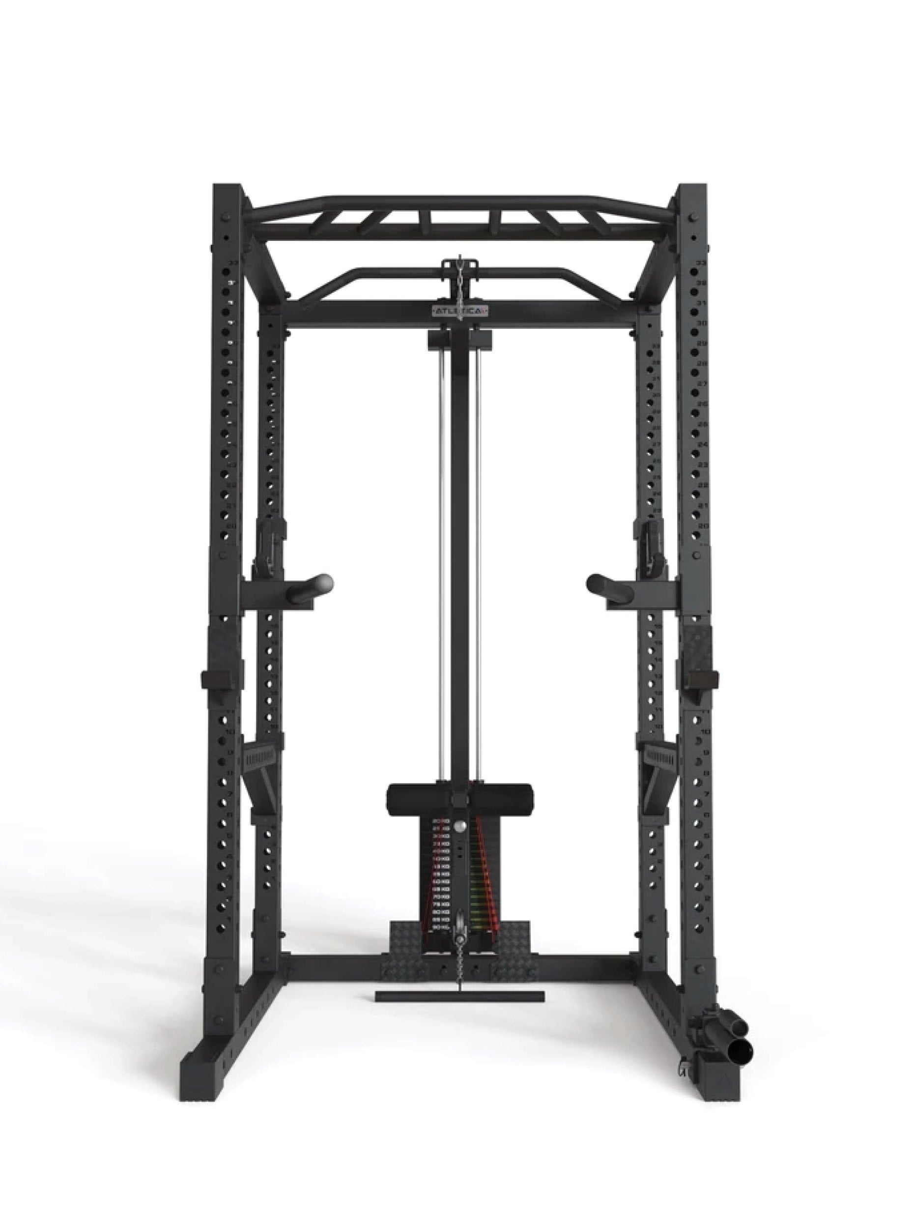 Power Rack R7-Cyrax: 90kg oder 120kg Steckgewichte |