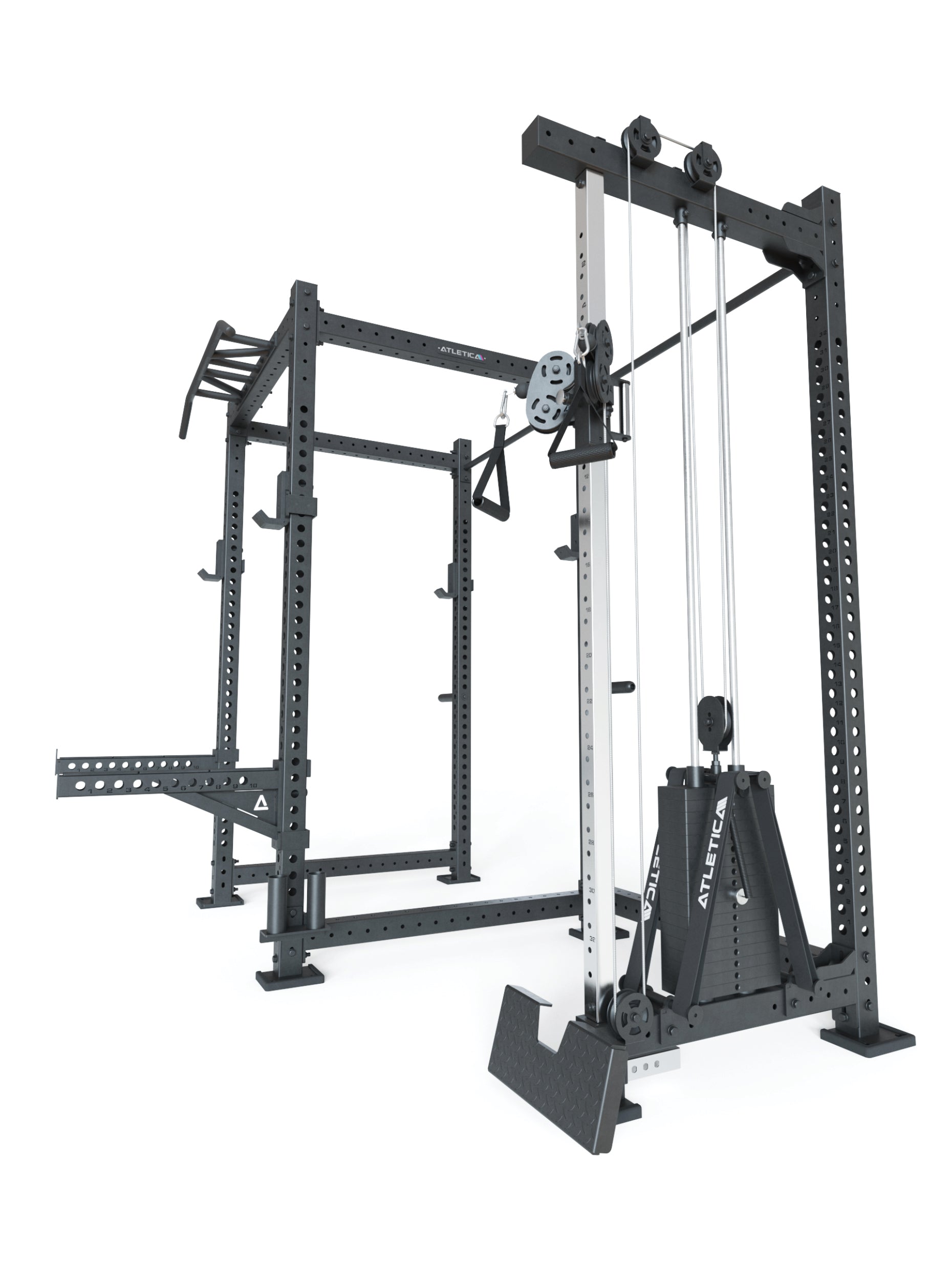 Power Rack R8-Drift PRO: Cable Rack mit 90 kg Stack