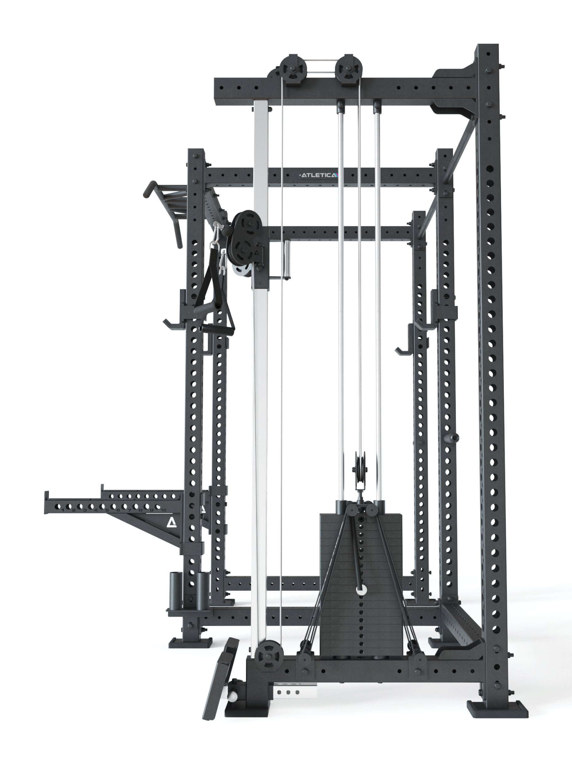 Power Rack R8-Drift PRO: 123x261 cm Grundfläche