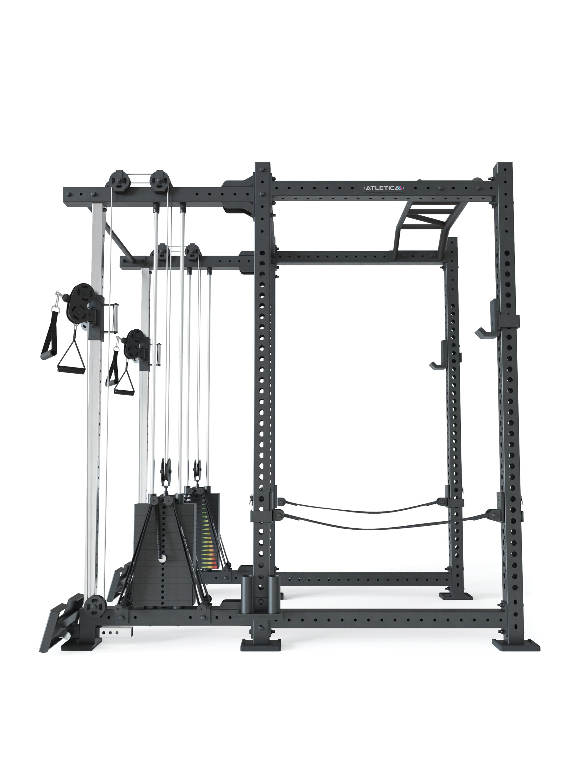 Power Rack R8-Duality Pro: 444 kg schwer