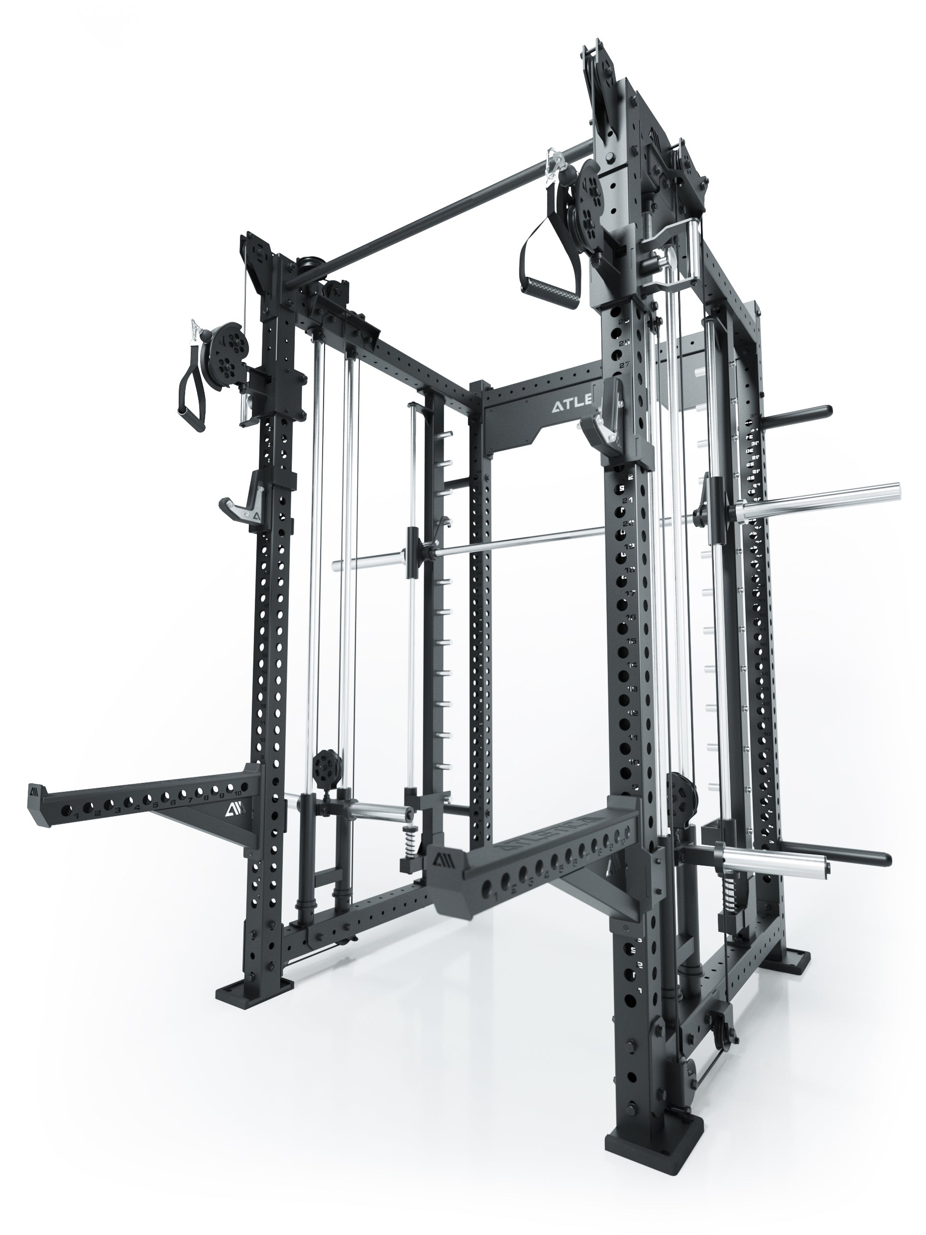 Power Rack R8 Bradley | Plate Loaded mit Gewichten
