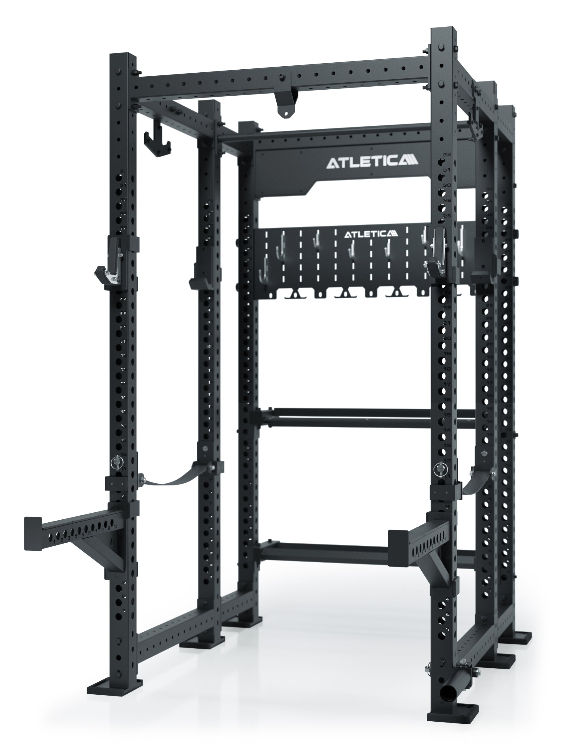 6-Pfosten Power Rack R8 Utile mit praktischem Storage System
