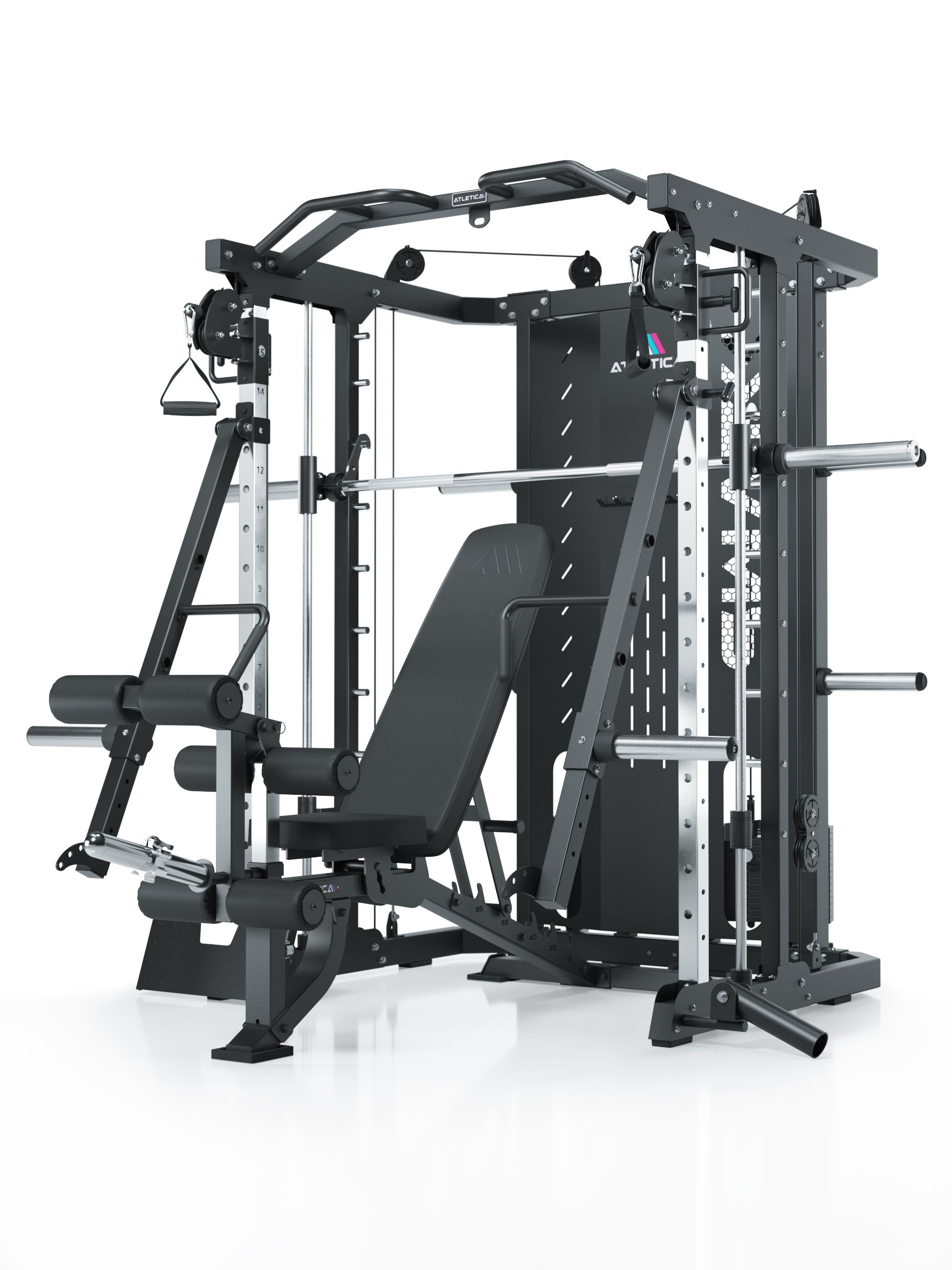 Kraftstation SWAT Target Set von Atletica mit Jammer Arms und Leg Option: