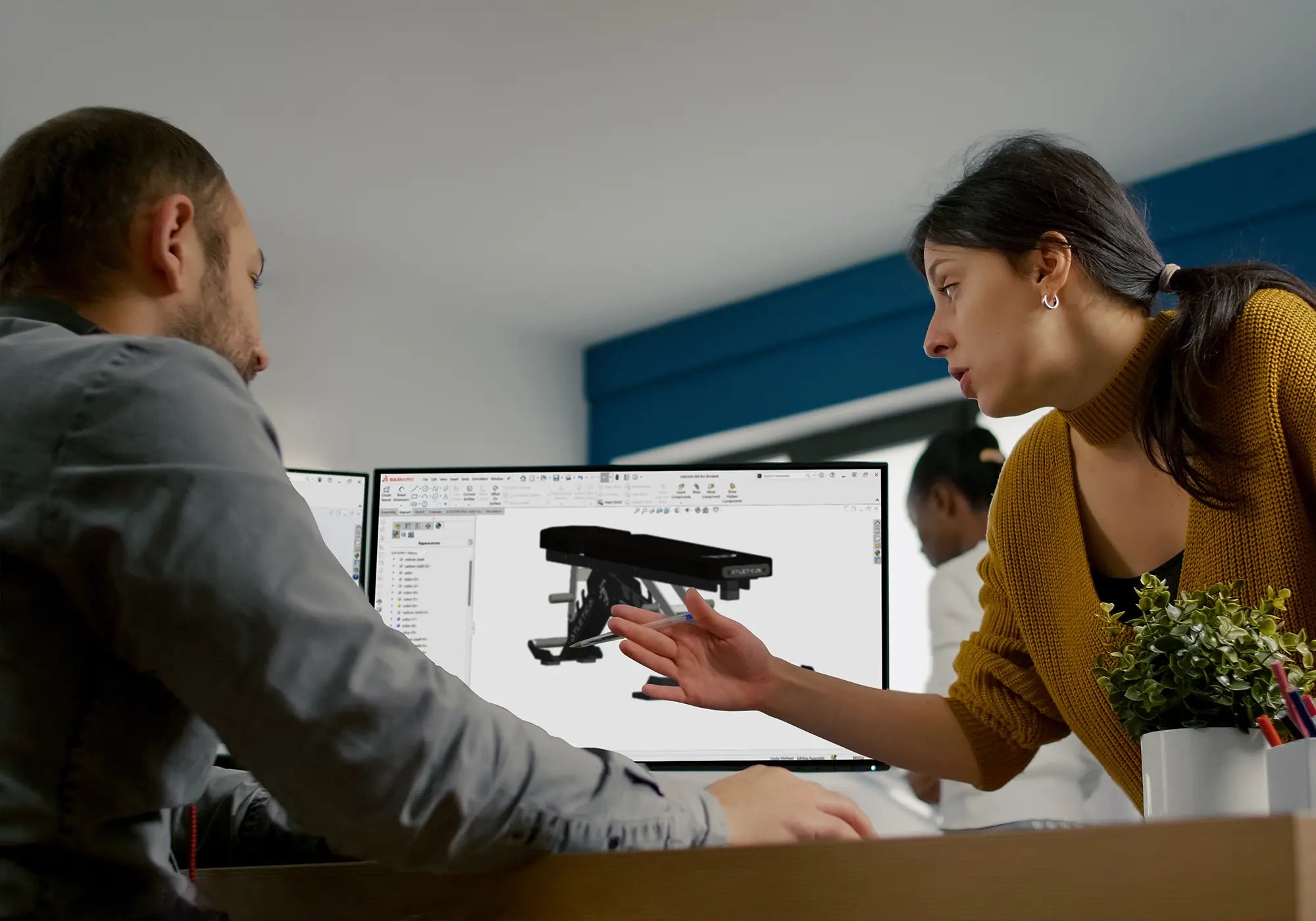 Produktentwicklung im Atletica Büro
